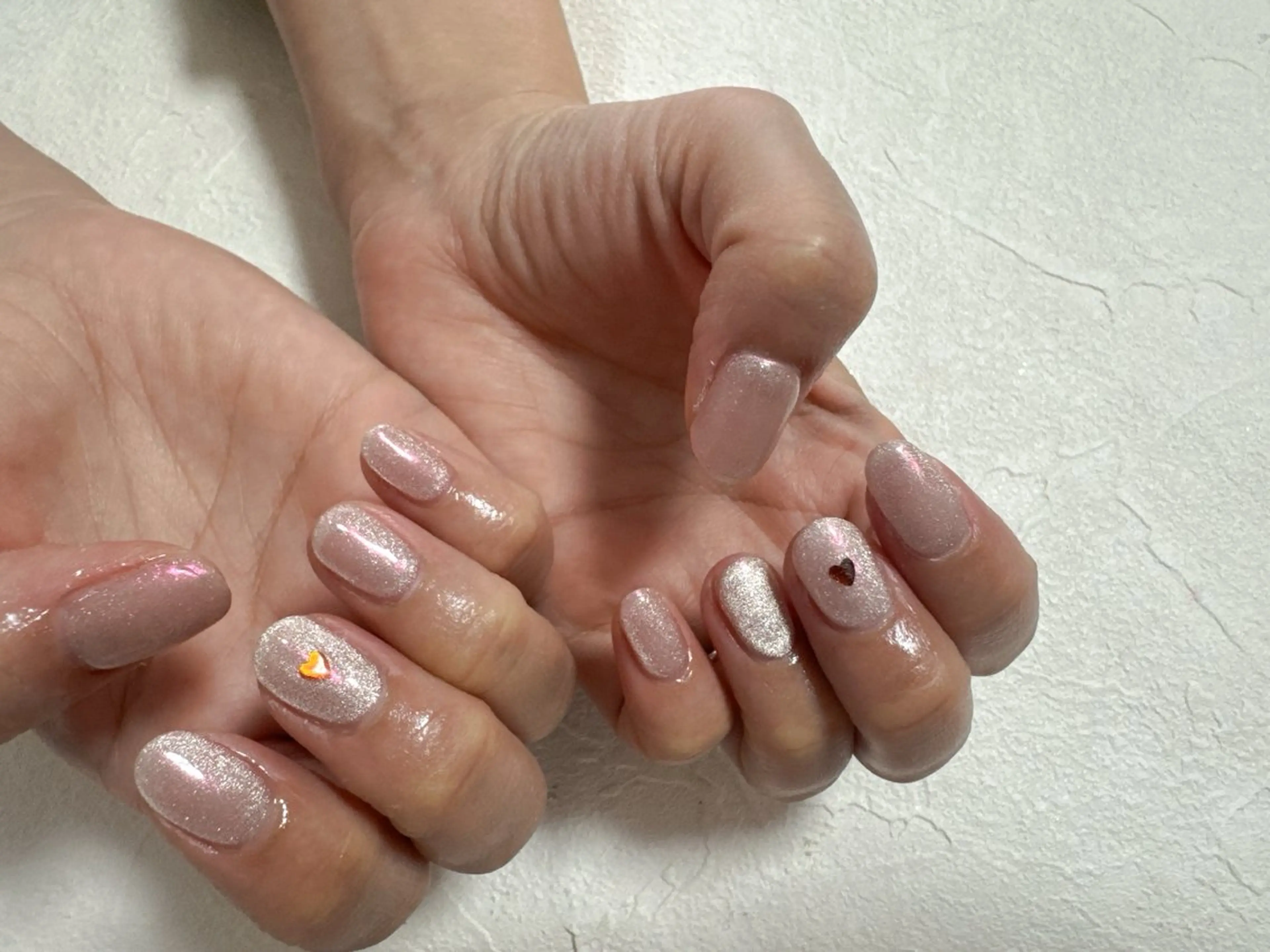 ネイル フットネイル ジェルネイル マグネットネイル パラジェル 春ネイル kiki nail たまプラーザのネイルデザイン