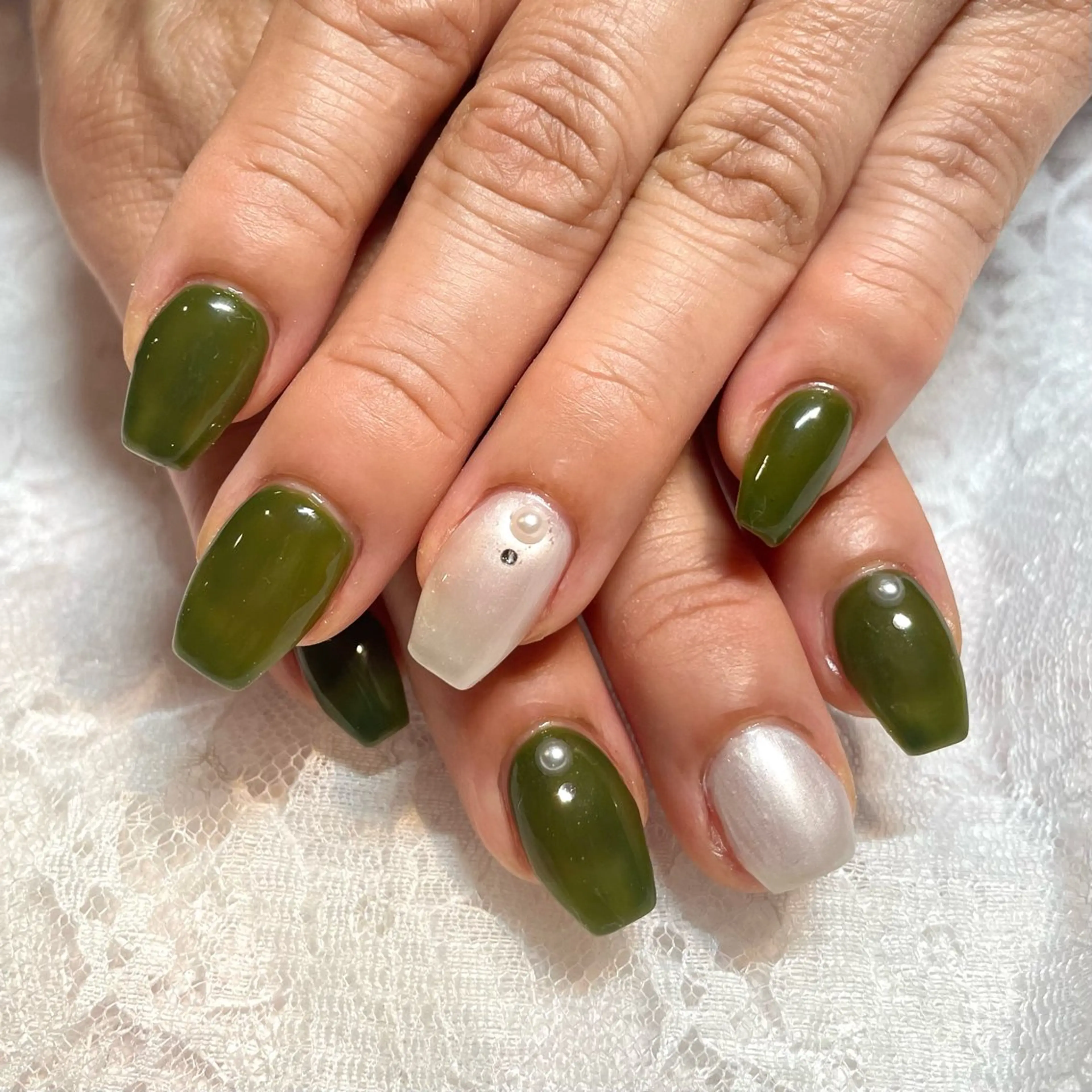 ネイル ハンドネイル Nail ヌシん家 AKANEのネイルデザイン