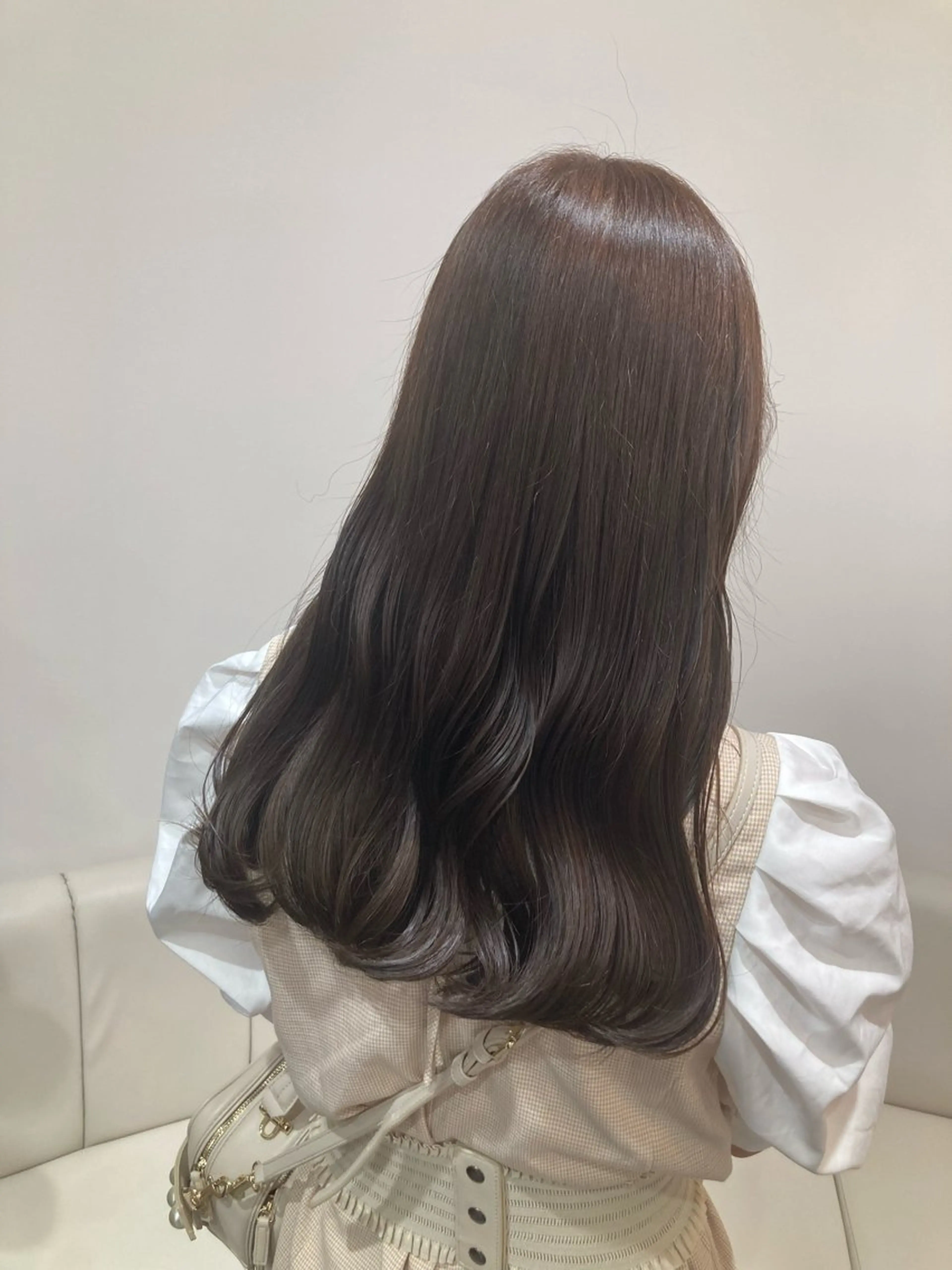 セミロング カット ヘアカラー トリートメント Claire 【クレール】所属・富山駅徒歩8分/ 透明感カラーみきやのヘアスタイル