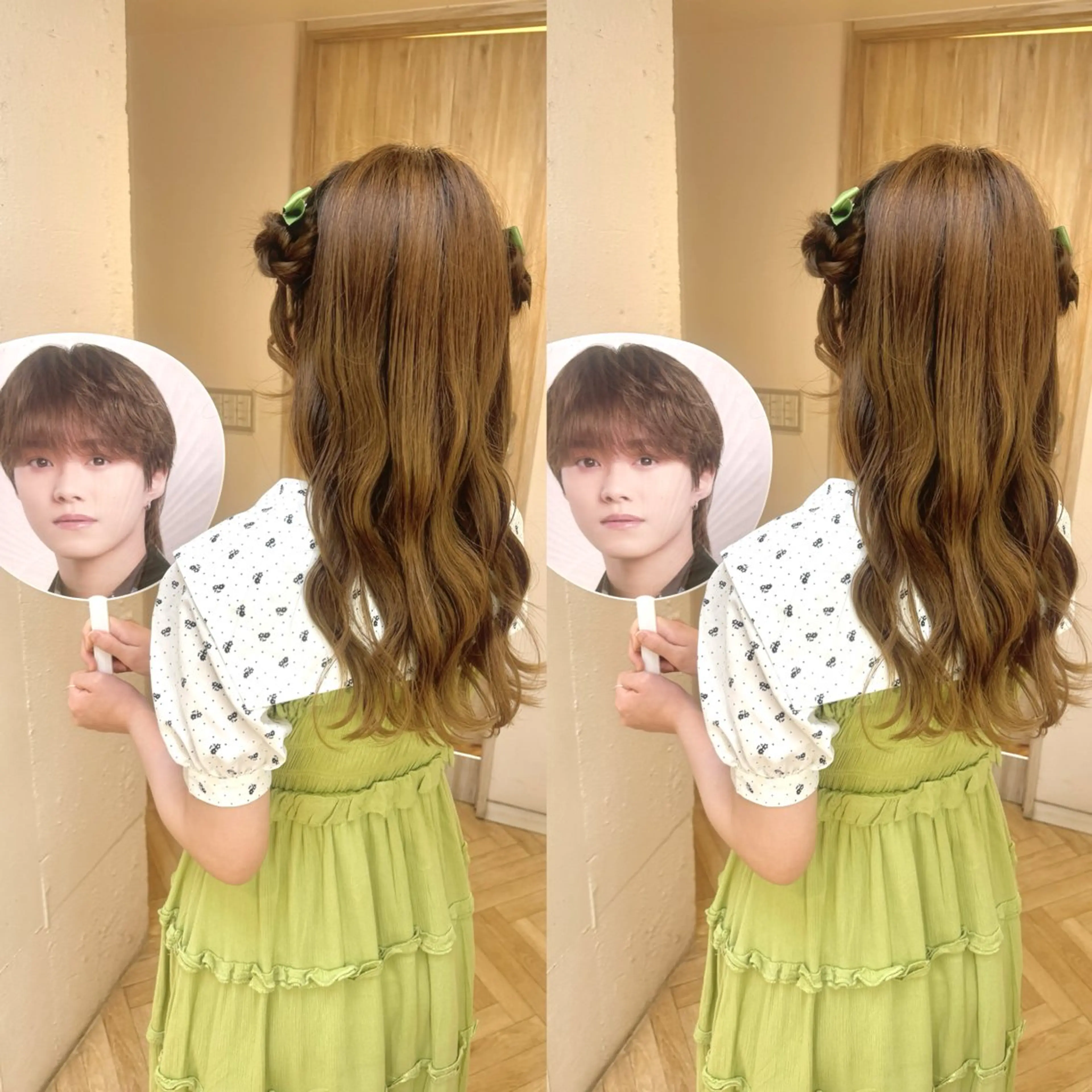 ロング ヘアセット Nagi /艶カラー /ヘアメ/メンズのヘアスタイル