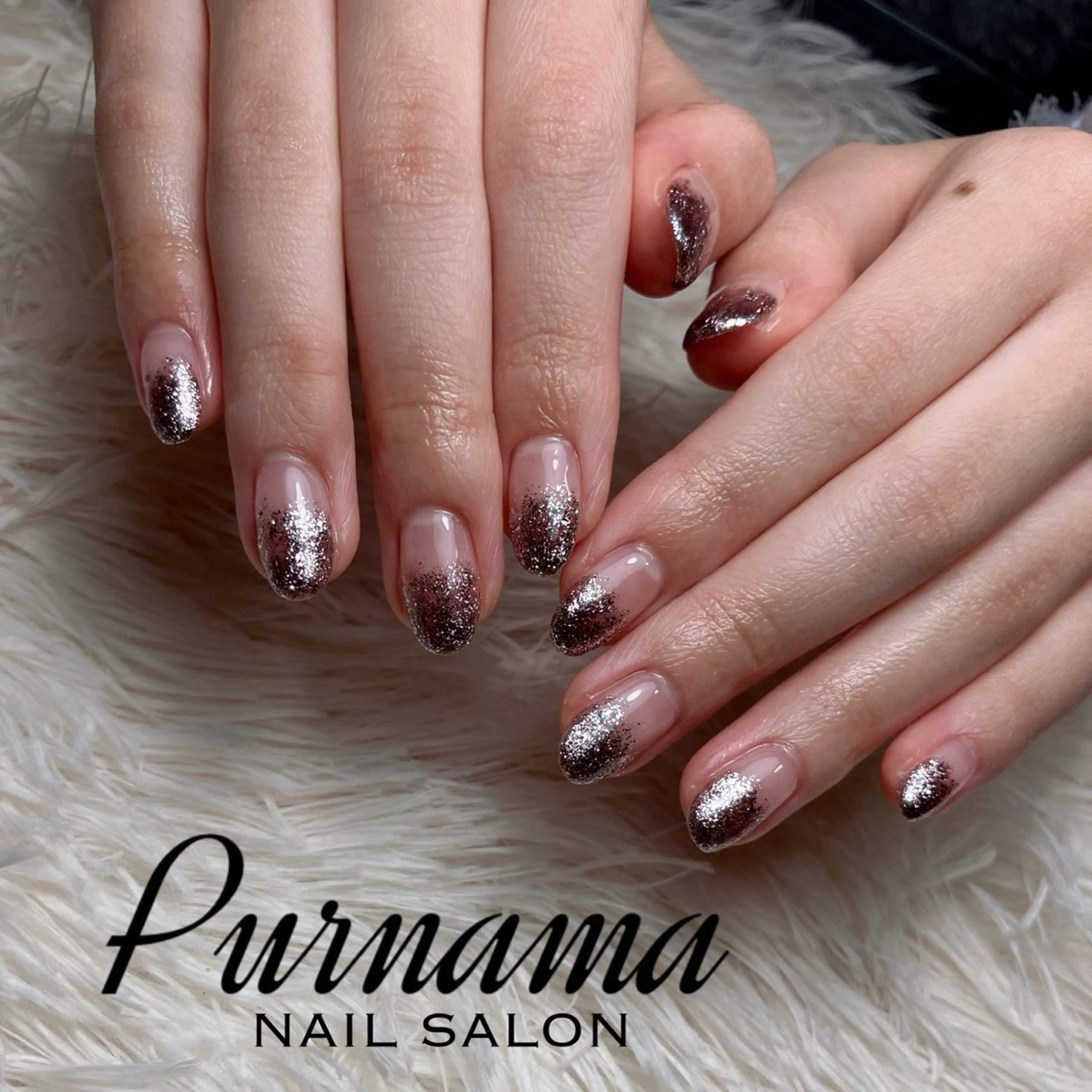 ネイル ハンドネイル Purnama(ﾌﾟﾙﾅﾓ)所属・Purnama あきのネイルデザイン