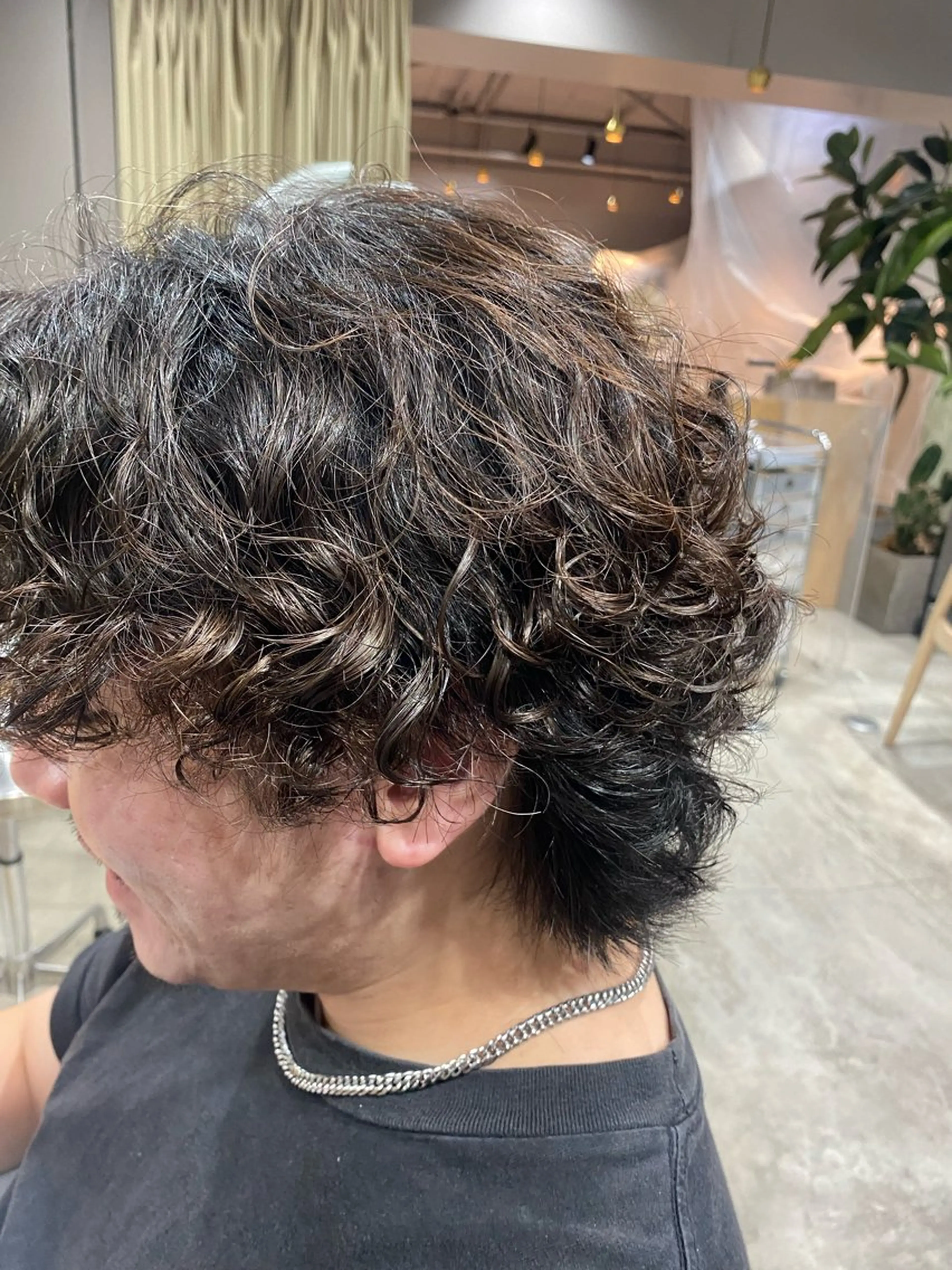 パーマ メンズ メンズパーマ es Hair Make Space所属・KAREN／ 武蔵小山/自由が丘のヘアスタイル