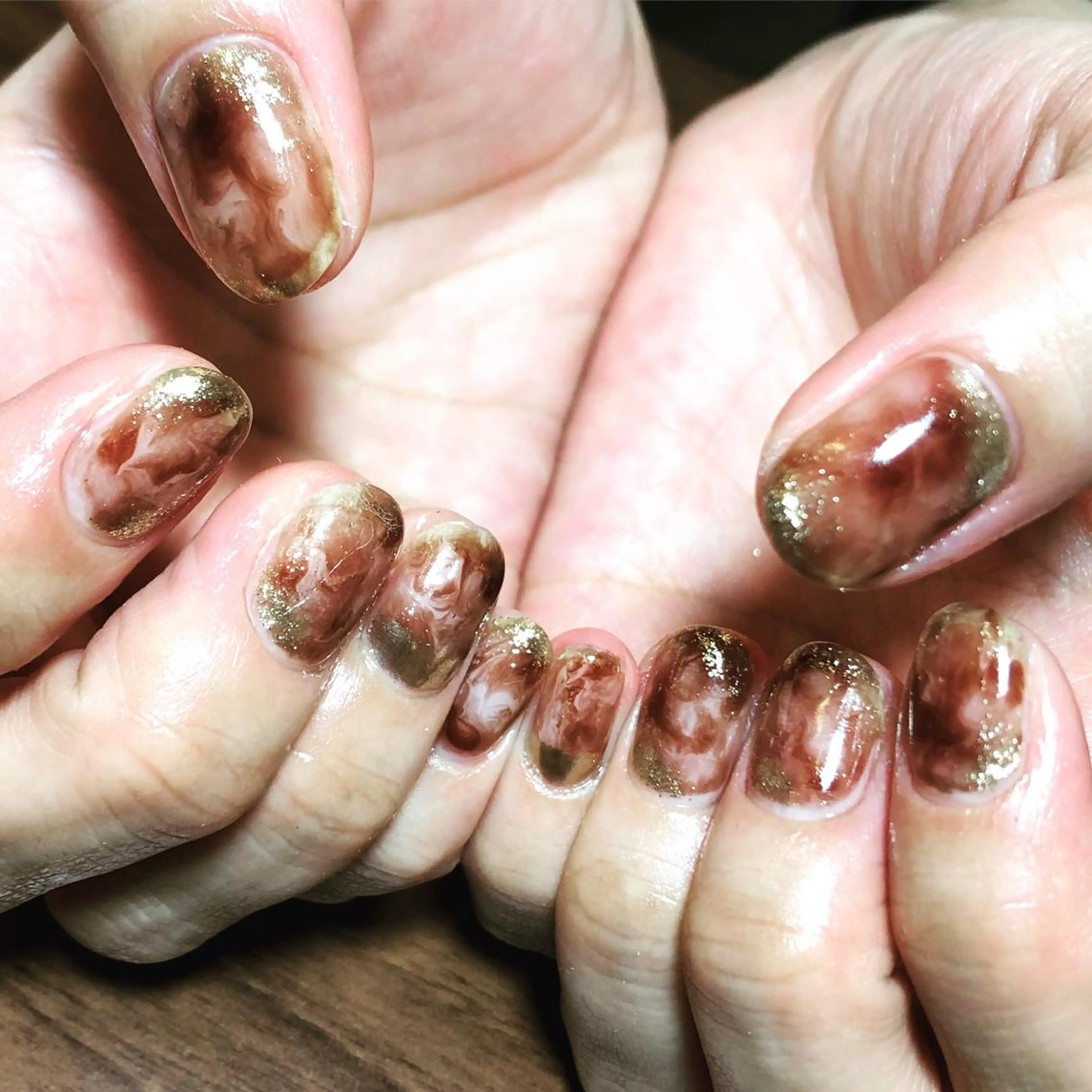 ネイル ニュアンスネイル M nail はやまうららのネイルデザイン