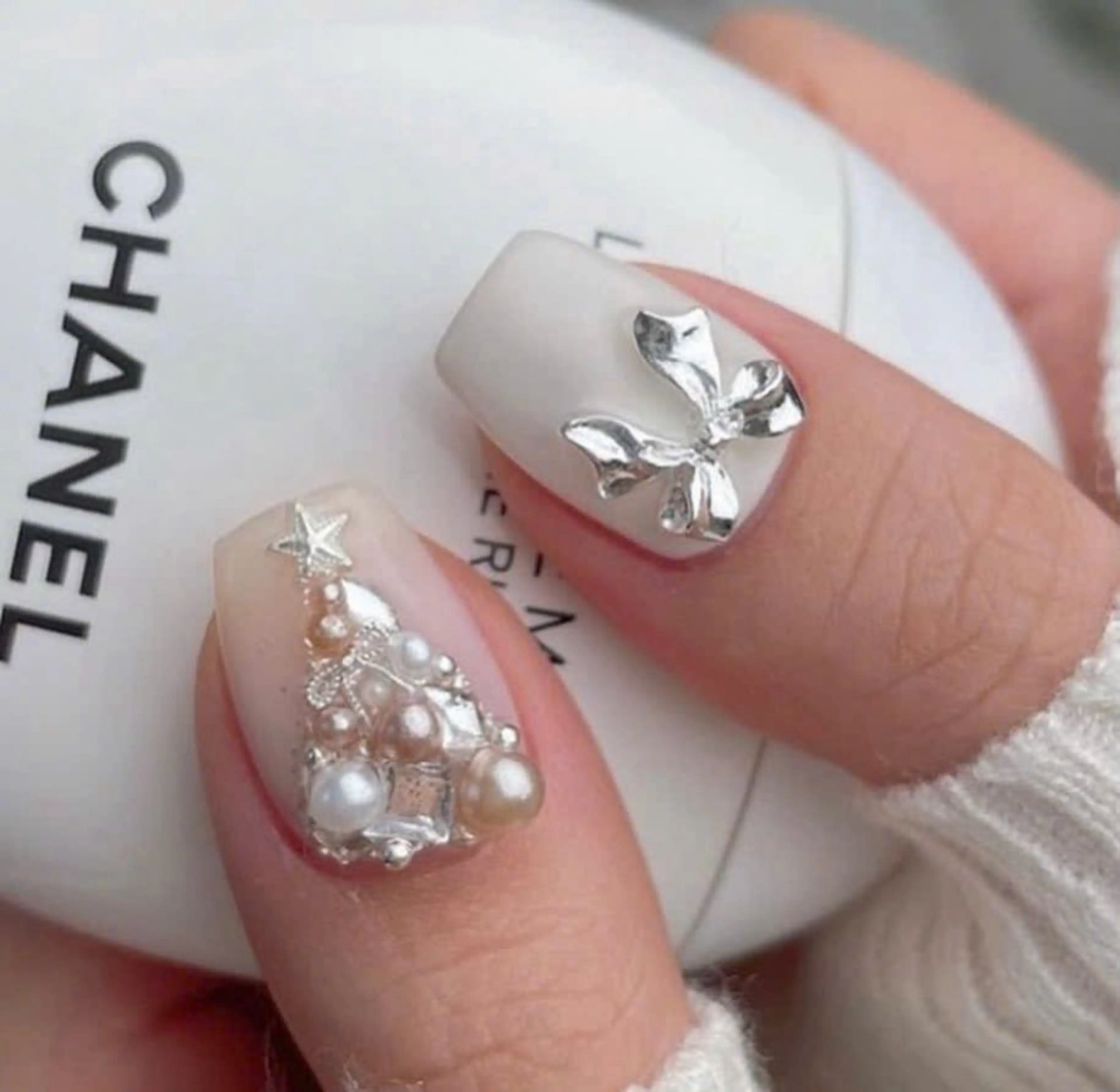 ネイル オーロラネイル フレンチネイル ジェルネイル ハロウィン 韓国ネイル ハンドネイル neco H.babynailのネイルデザイン