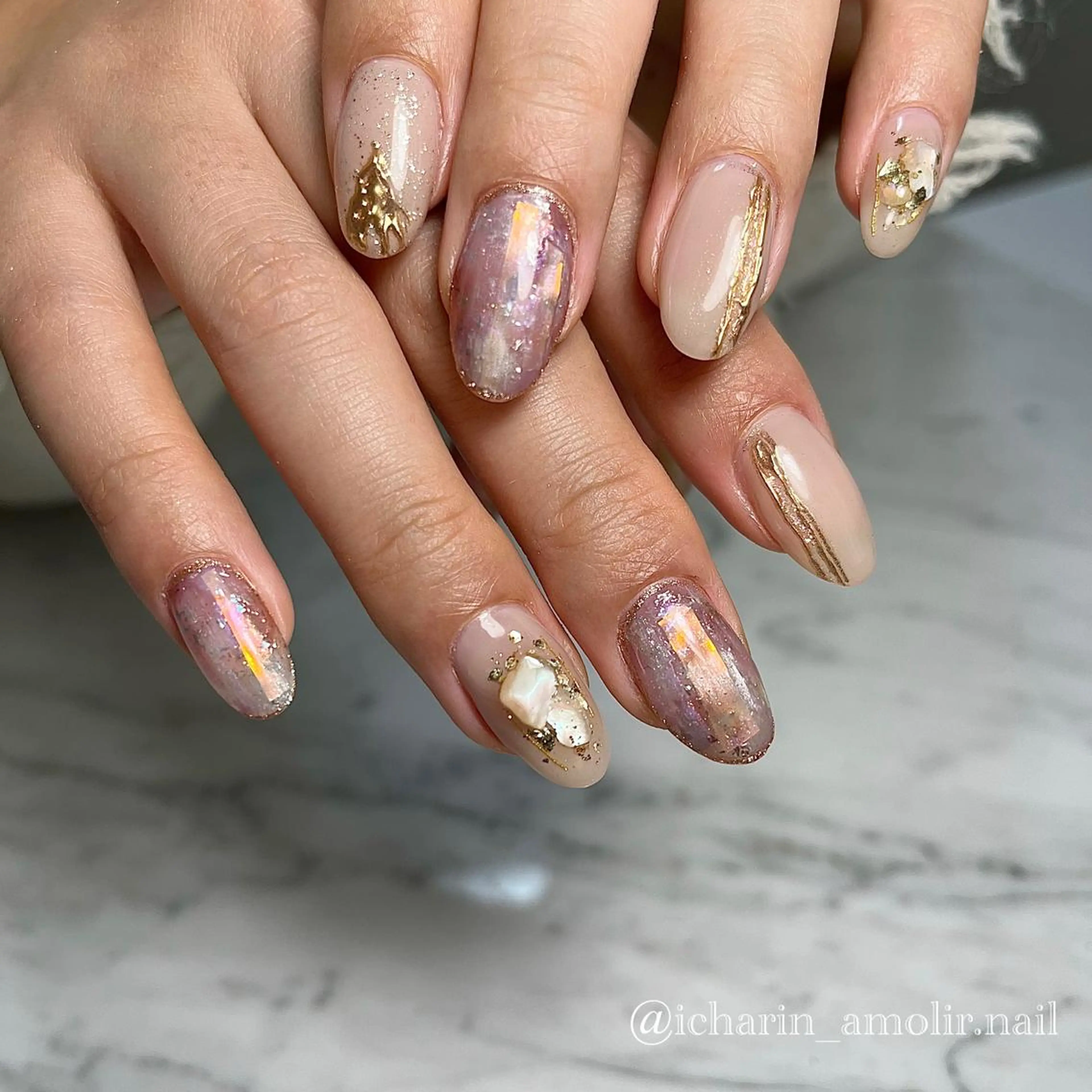 ネイル シンプルネイル EMIKOのネイルデザイン