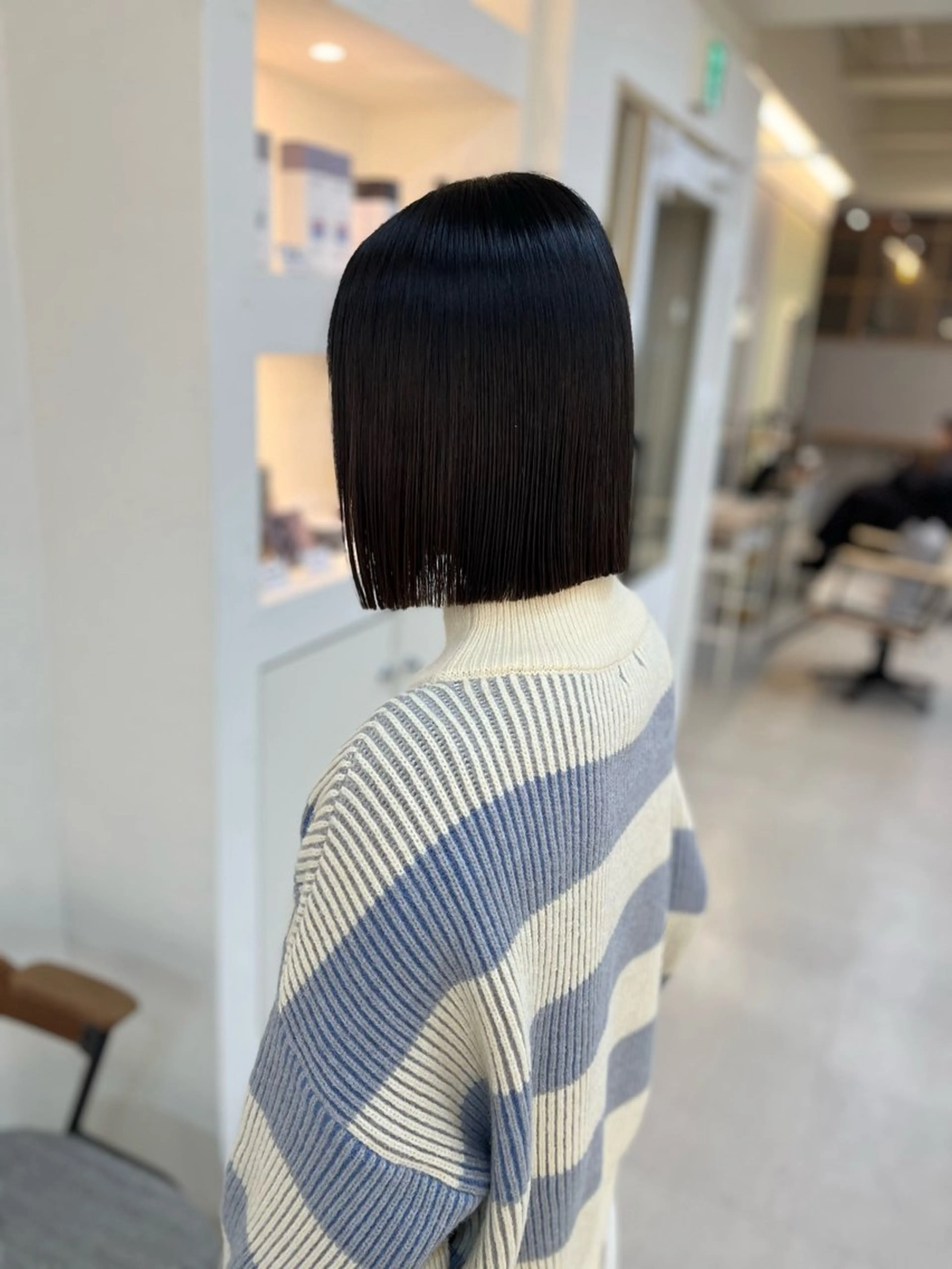 【ボブ～ロング限定】カット+縮毛矯正   ￥17,300の写真