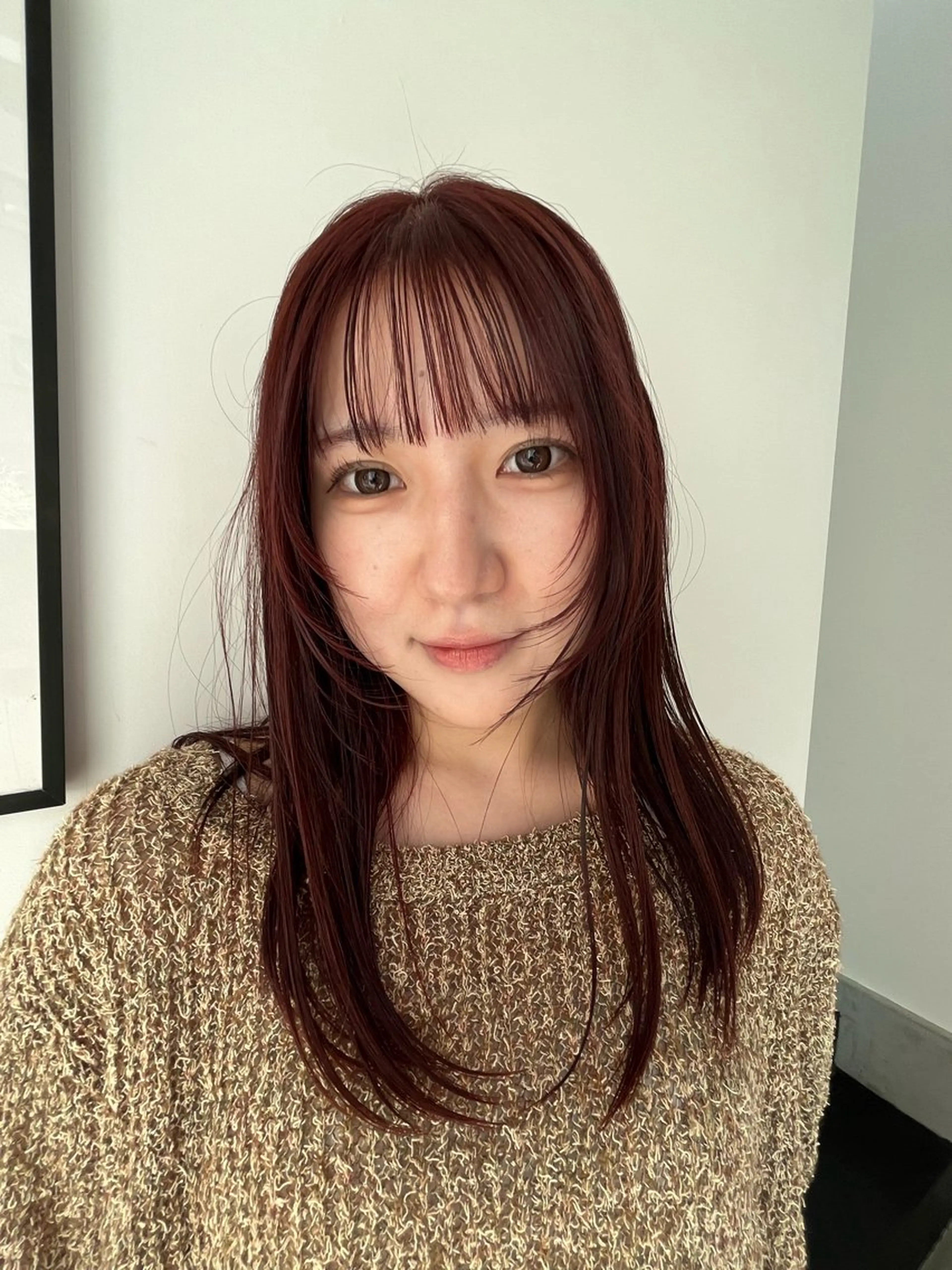 セミロング カット ヘアカラー heir studio Baretta所属・山本 銀次郎のヘアスタイル