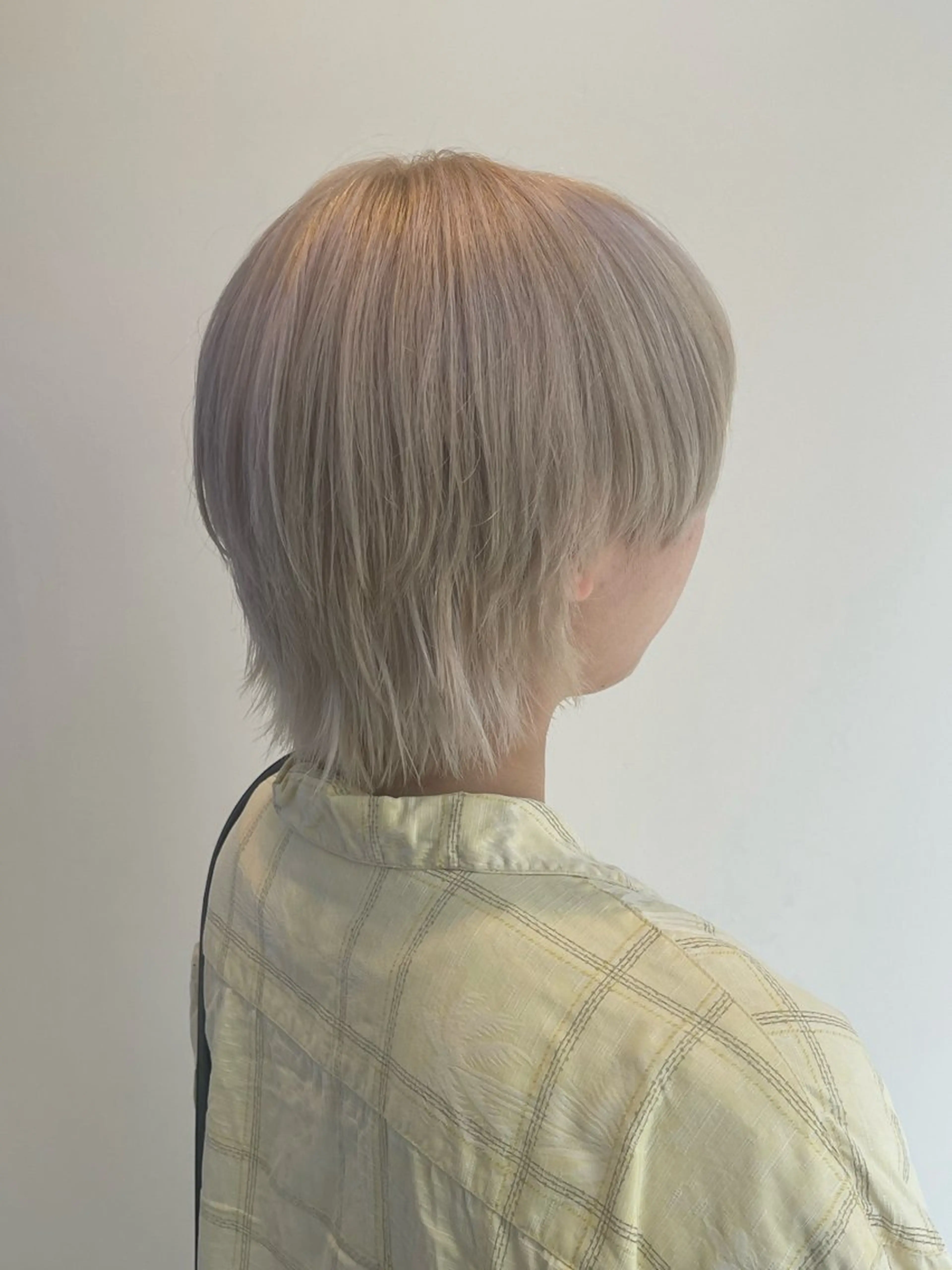 ミディアム カラー ハラダ リョウセイのヘアスタイル