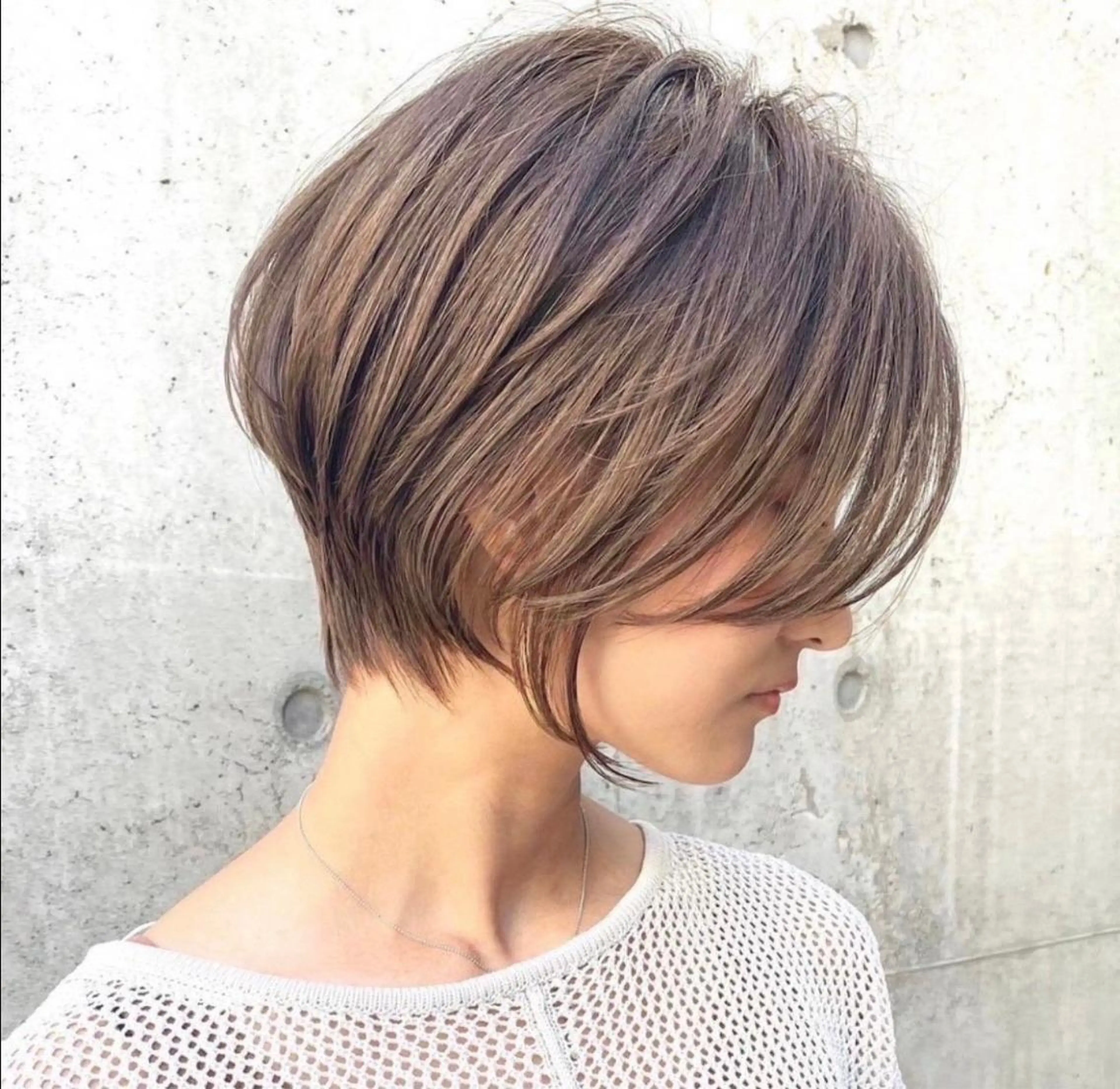 ショート カット トリートメント レイヤー❣️縮毛矯正 川村利幸のヘアスタイル