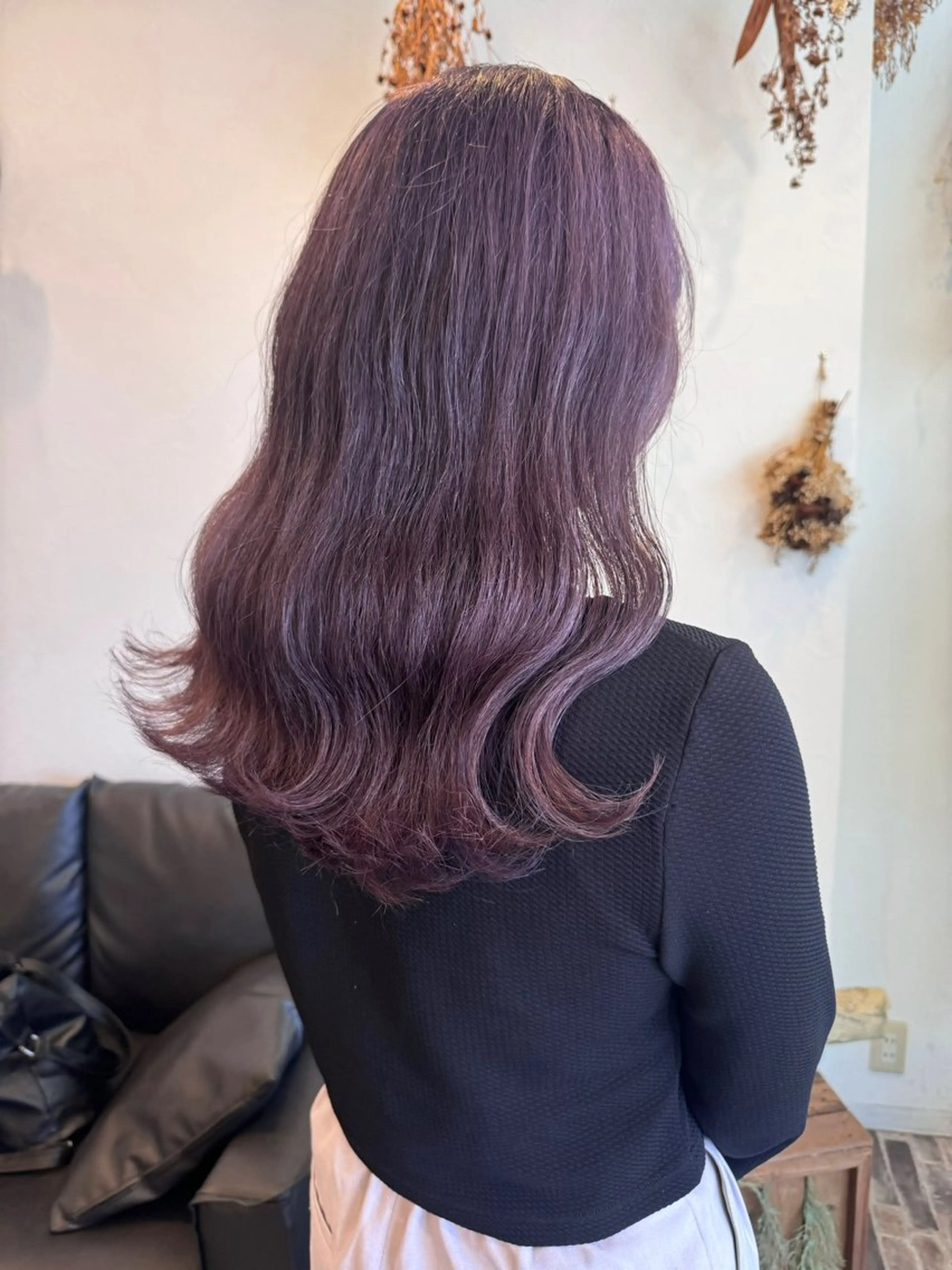 ロング カラー ブリーチ ハイトーンカラー ラベンダーカラー ヘアカラー m ā l o.🌷 サカモトマイコのヘアスタイル