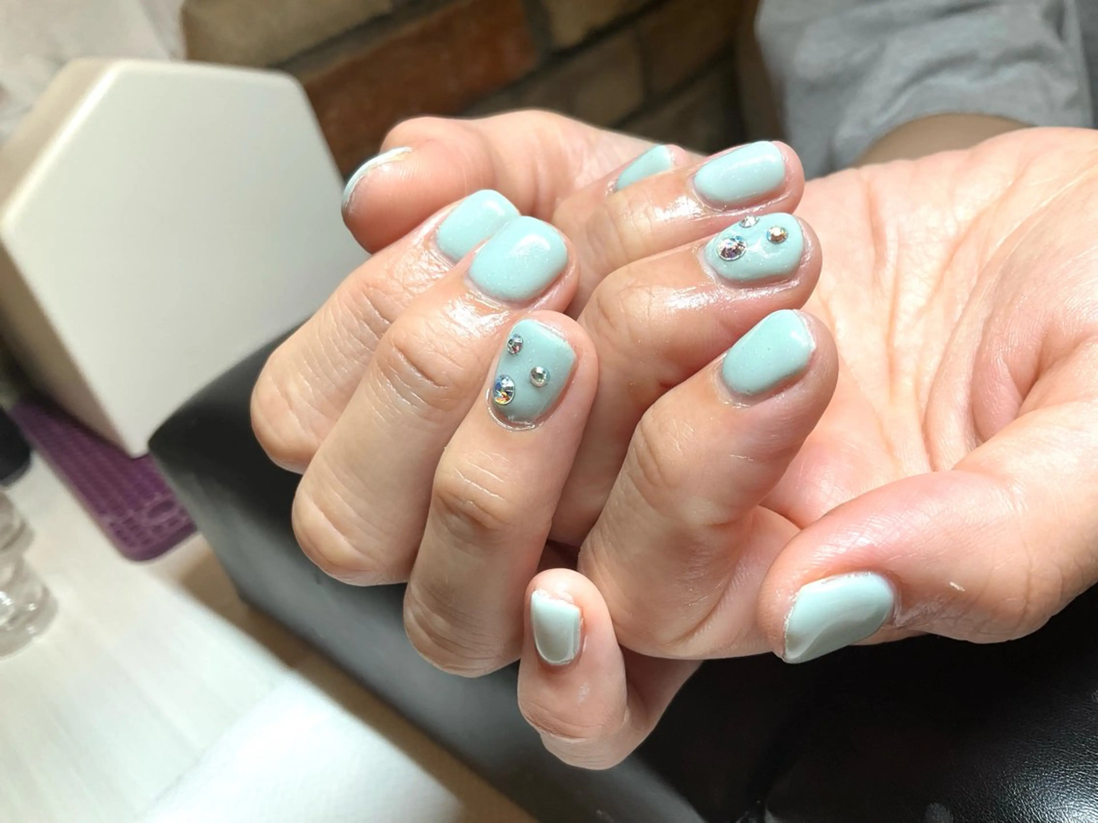 ネイル ジェルネイル ワンカラーネイル ごとう れいこのネイルデザイン