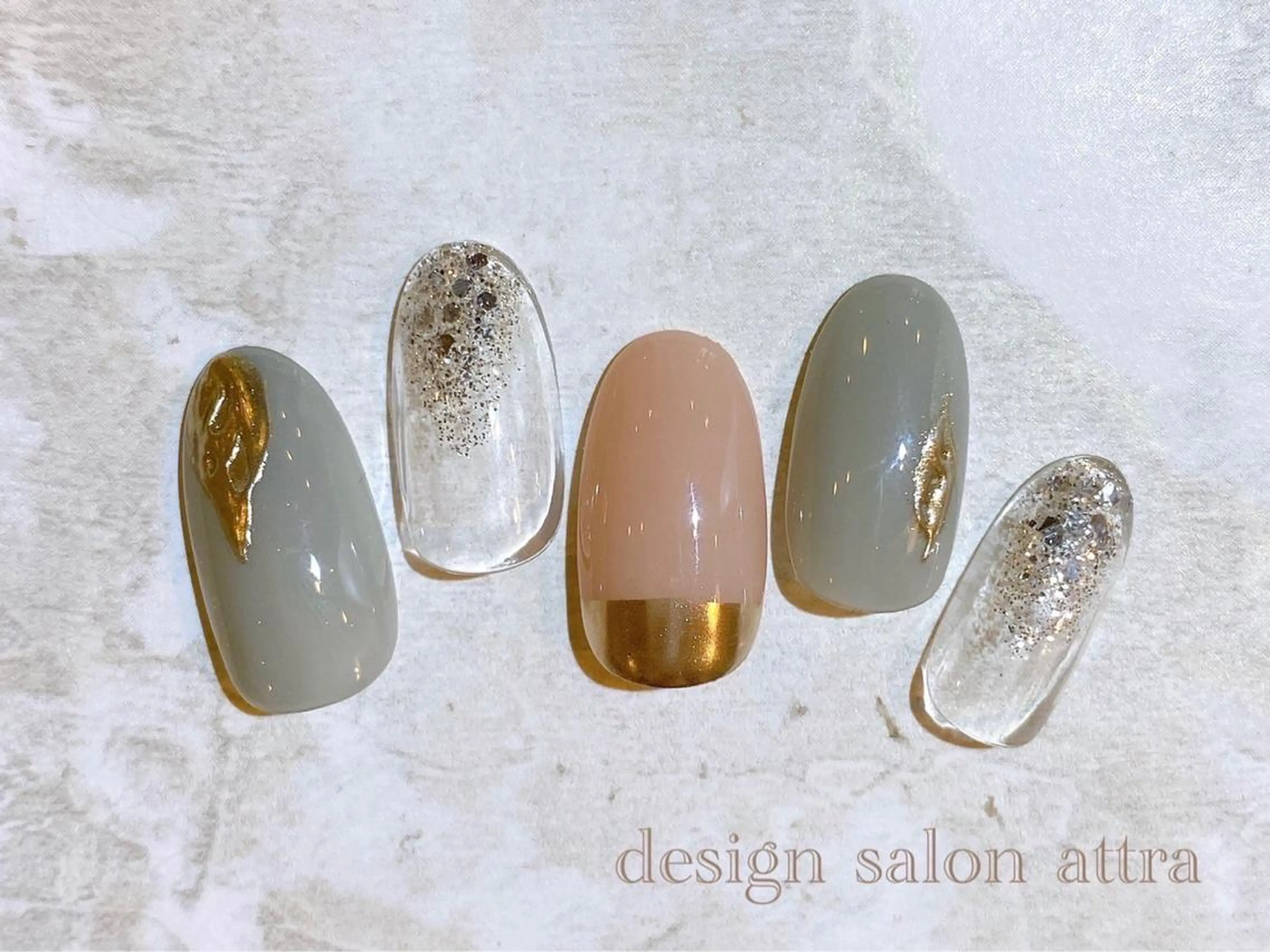 ネイル ハンドネイル デザインサロン attra 本八幡店のネイルデザイン