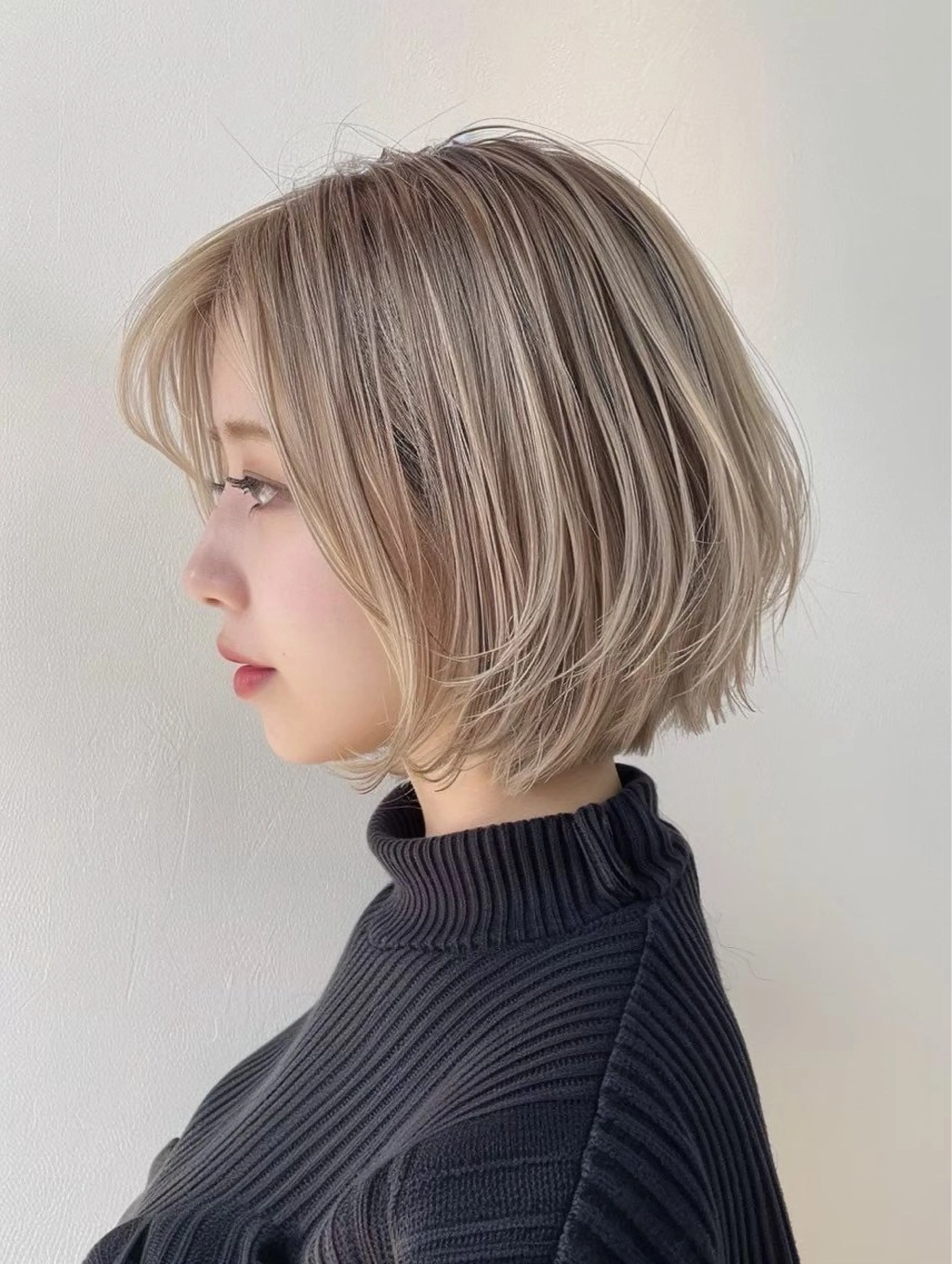 ショート RYONA/大阪/ 韓国風レイヤー🎀のヘアスタイル