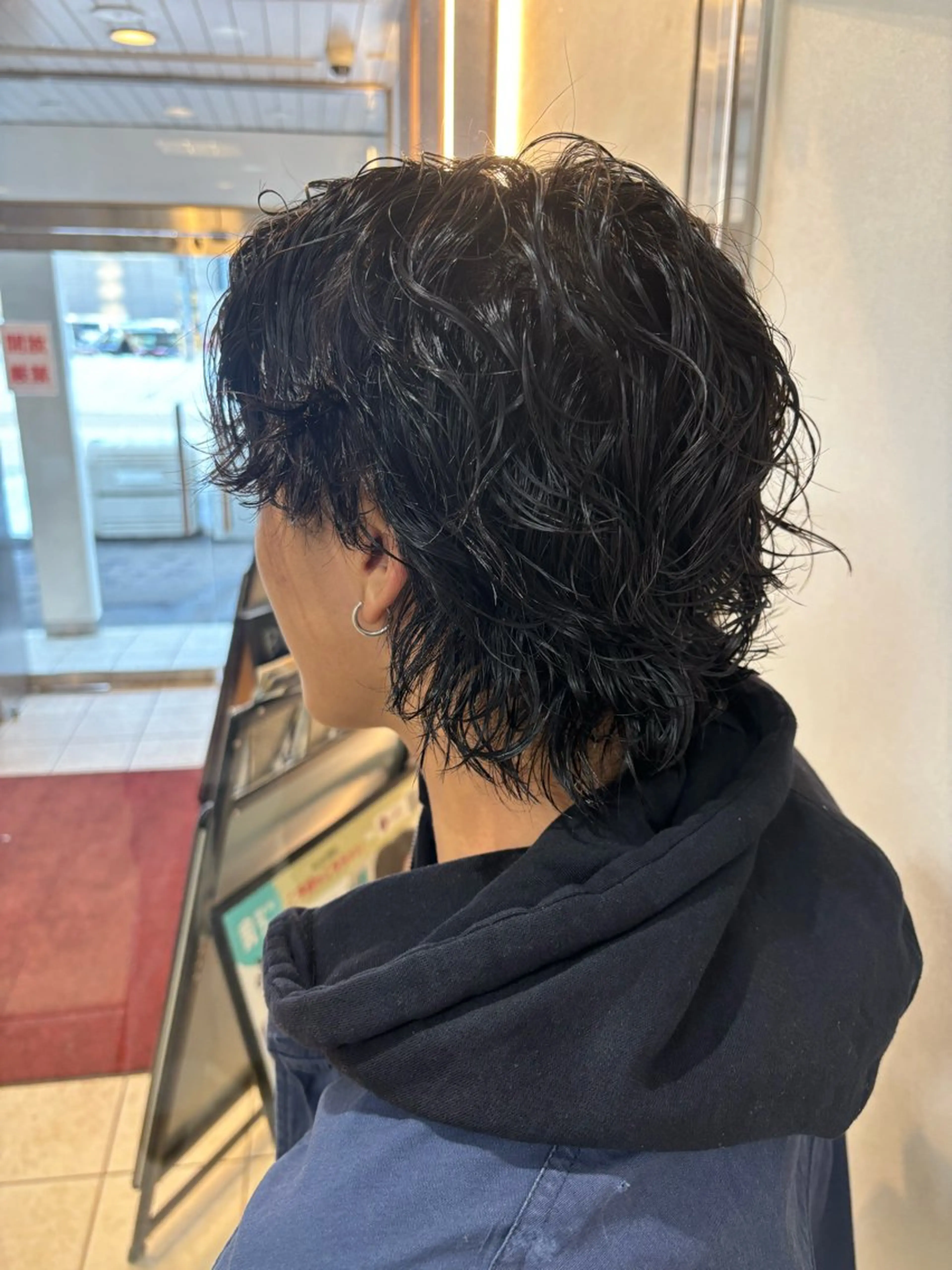 ショート パーマ 札幌パーマ 髪質改善/後藤海音のヘアスタイル