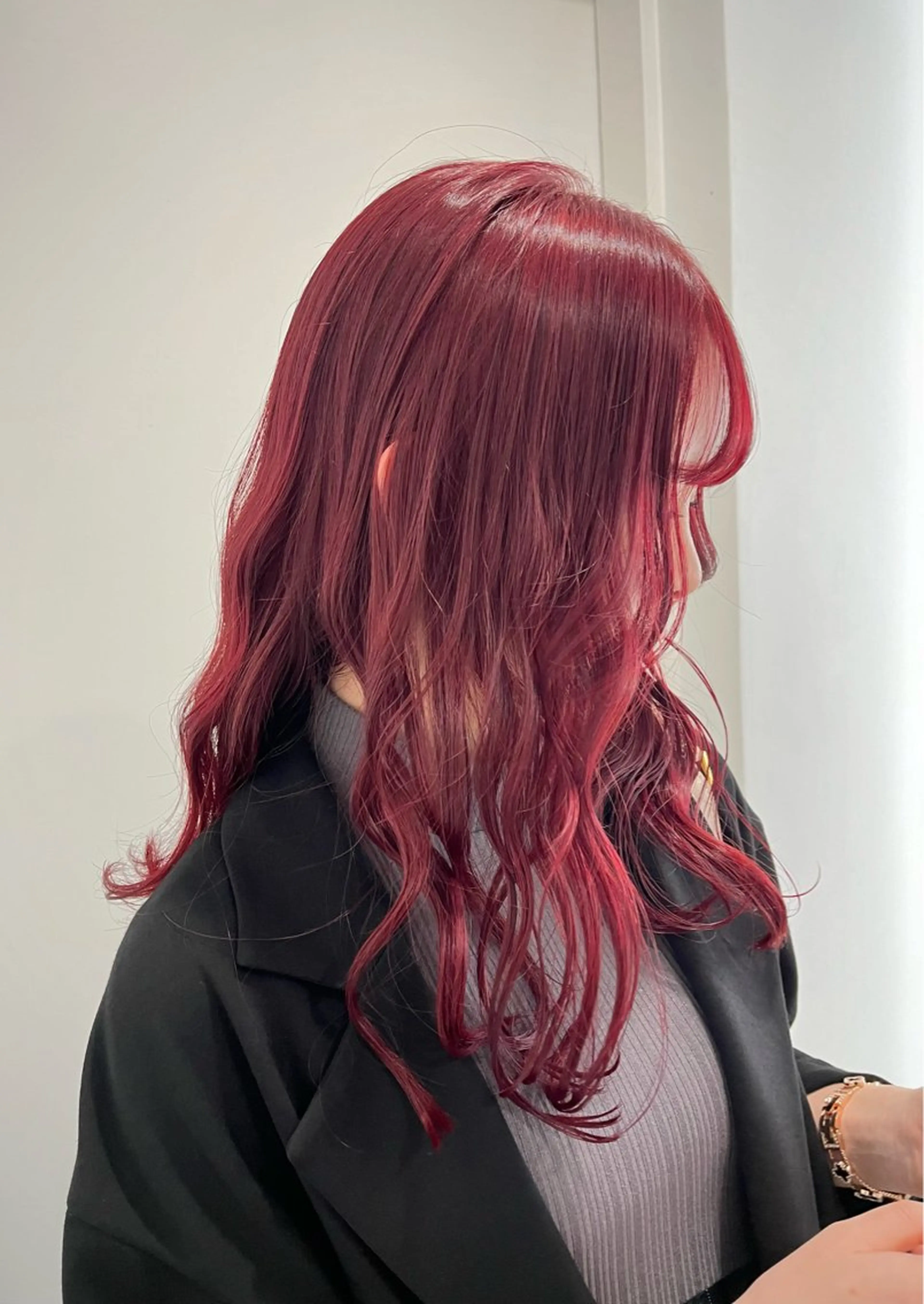 ロング カラー 縮毛矯正/ハイトーン /パーマ/前原汐🎐のヘアスタイル