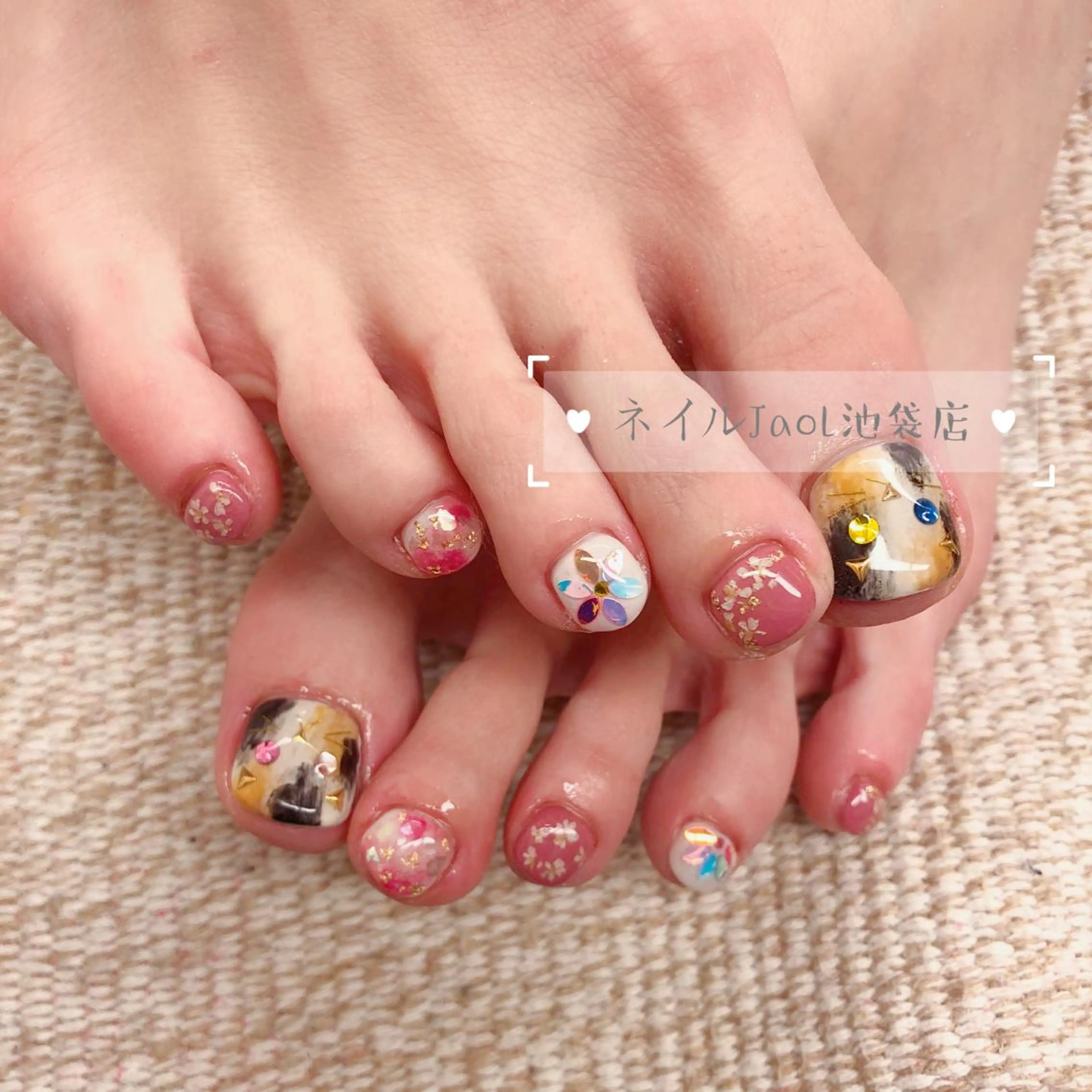 ショート nail jaol池袋店所属・ネイルJaol 池袋のネイルデザイン