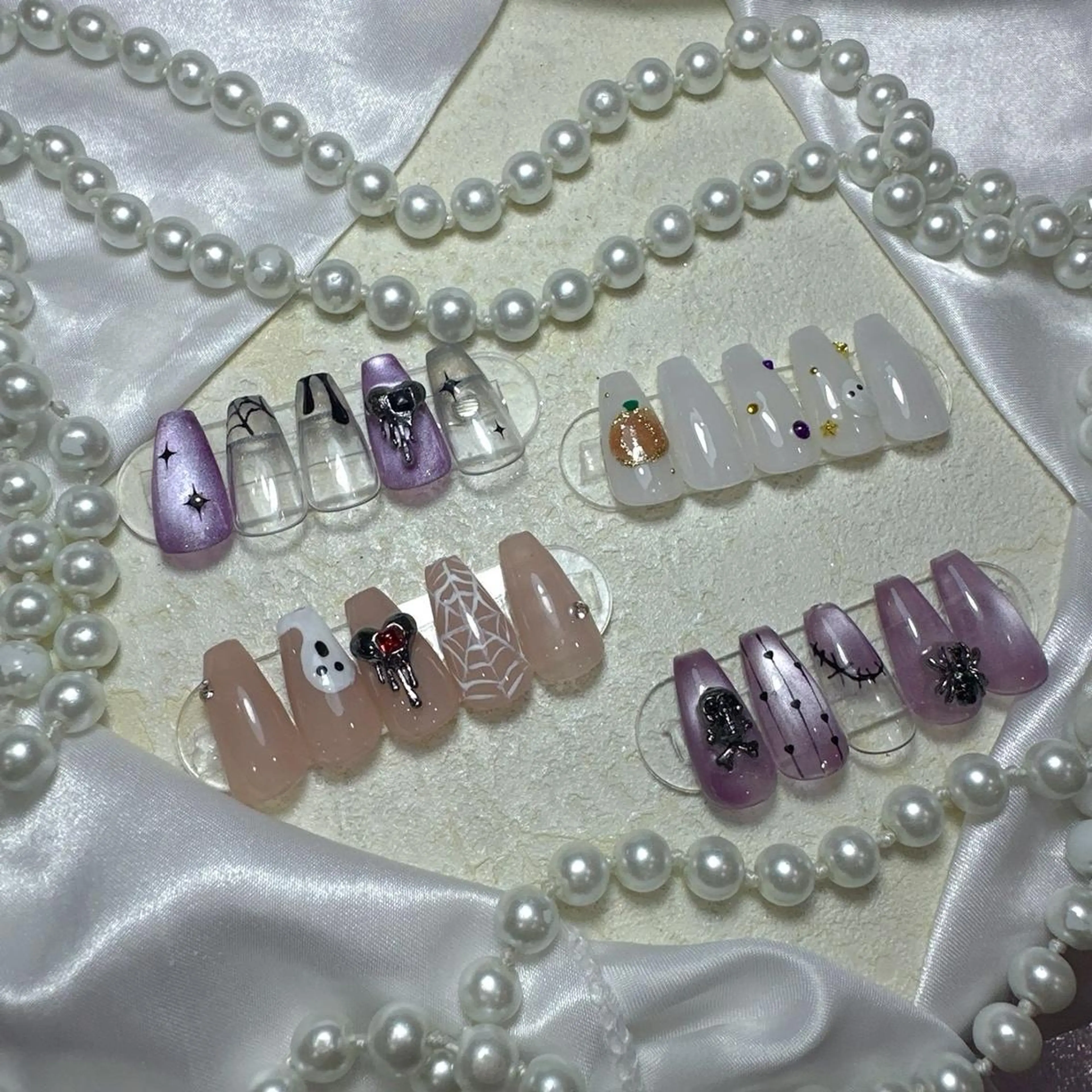 ネイル アートネイル フラッシュネイル ジェルネイル 氷ネイル・うるうるネイル キラキラネイル You&Me Yuiのネイルデザイン