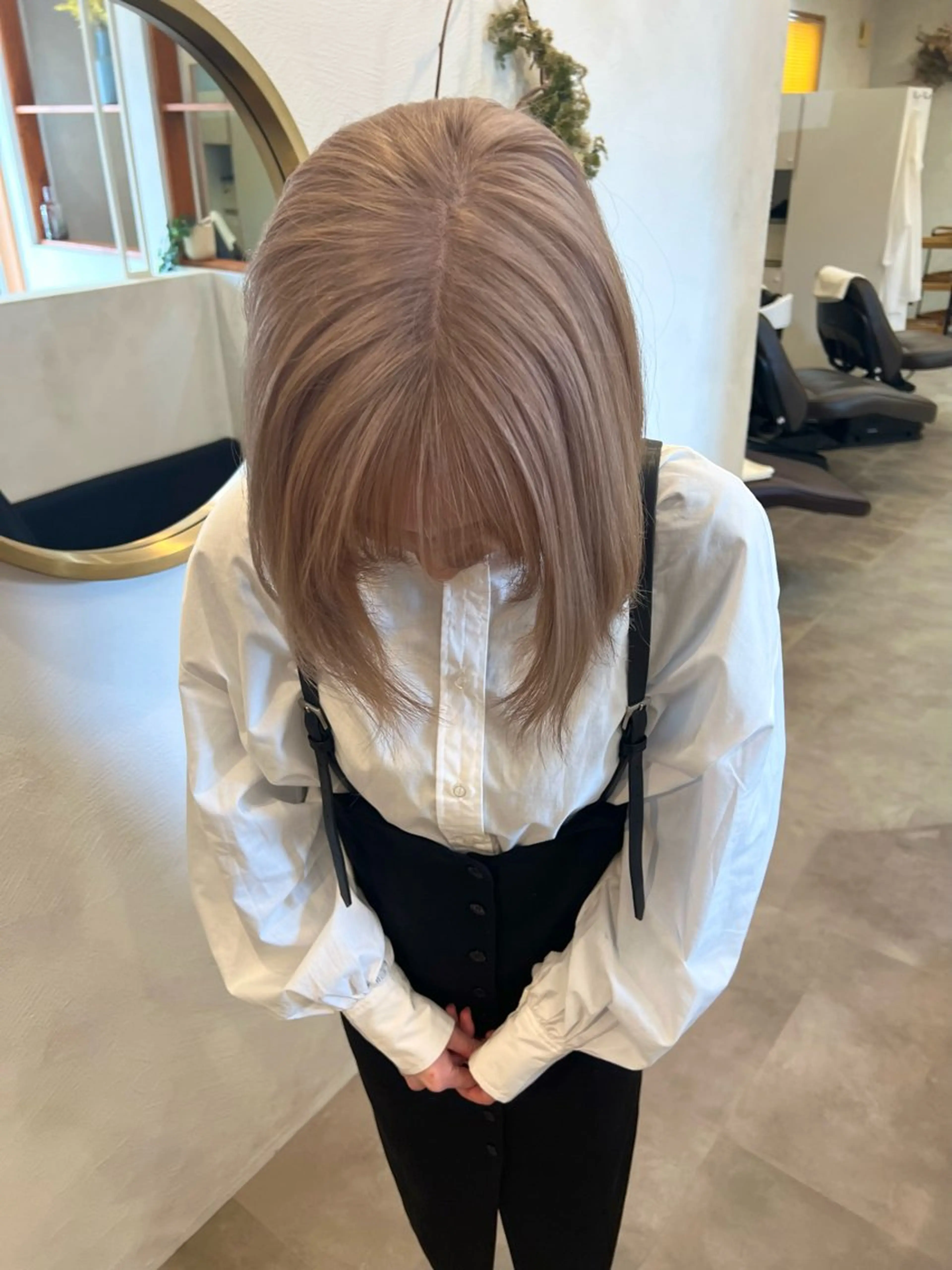 ショート カラー TERMINAL bern所属・縮毛矯正/髪質改善 riwaのヘアスタイル