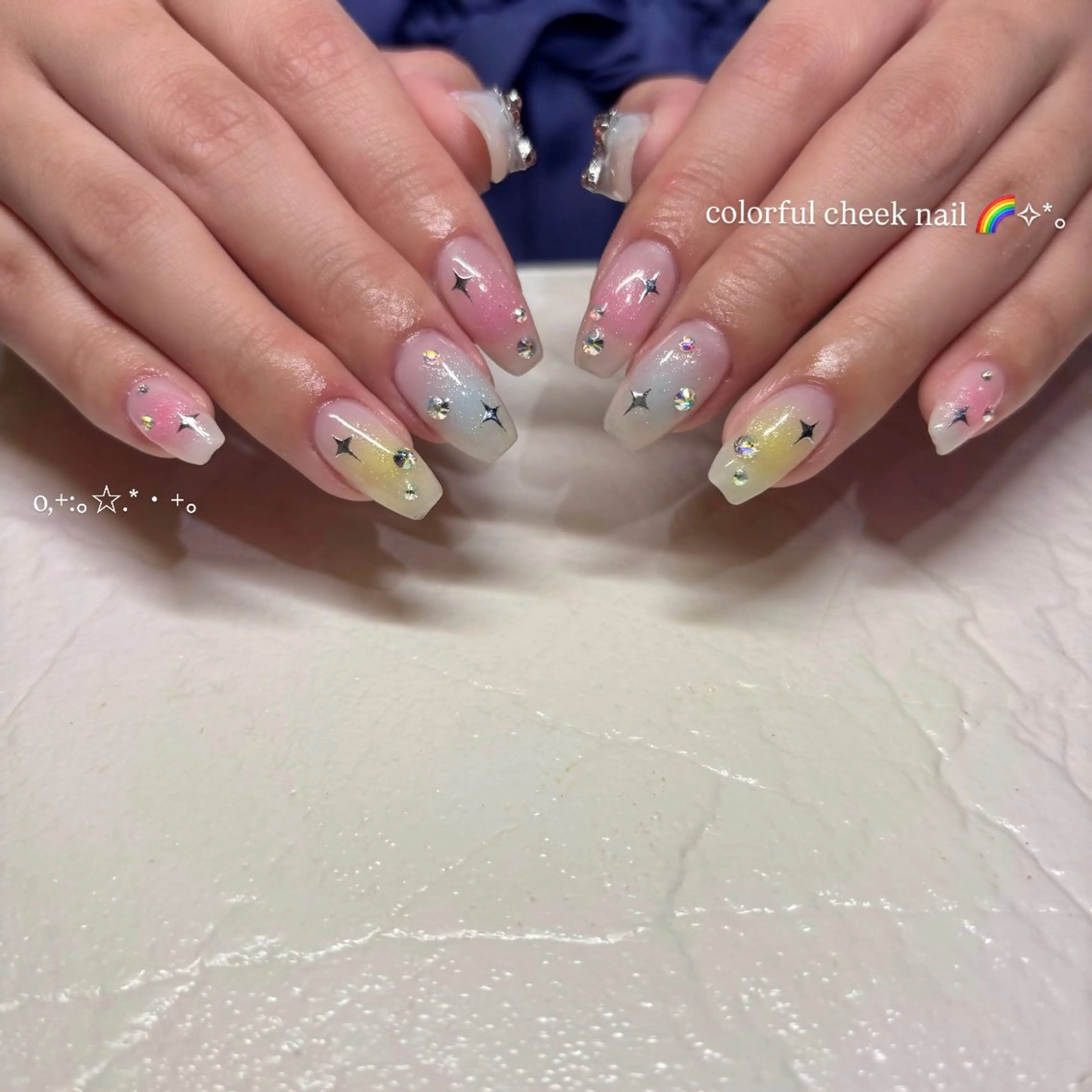 ネイル ハンドネイル Angelique 平形/高崎のネイルデザイン