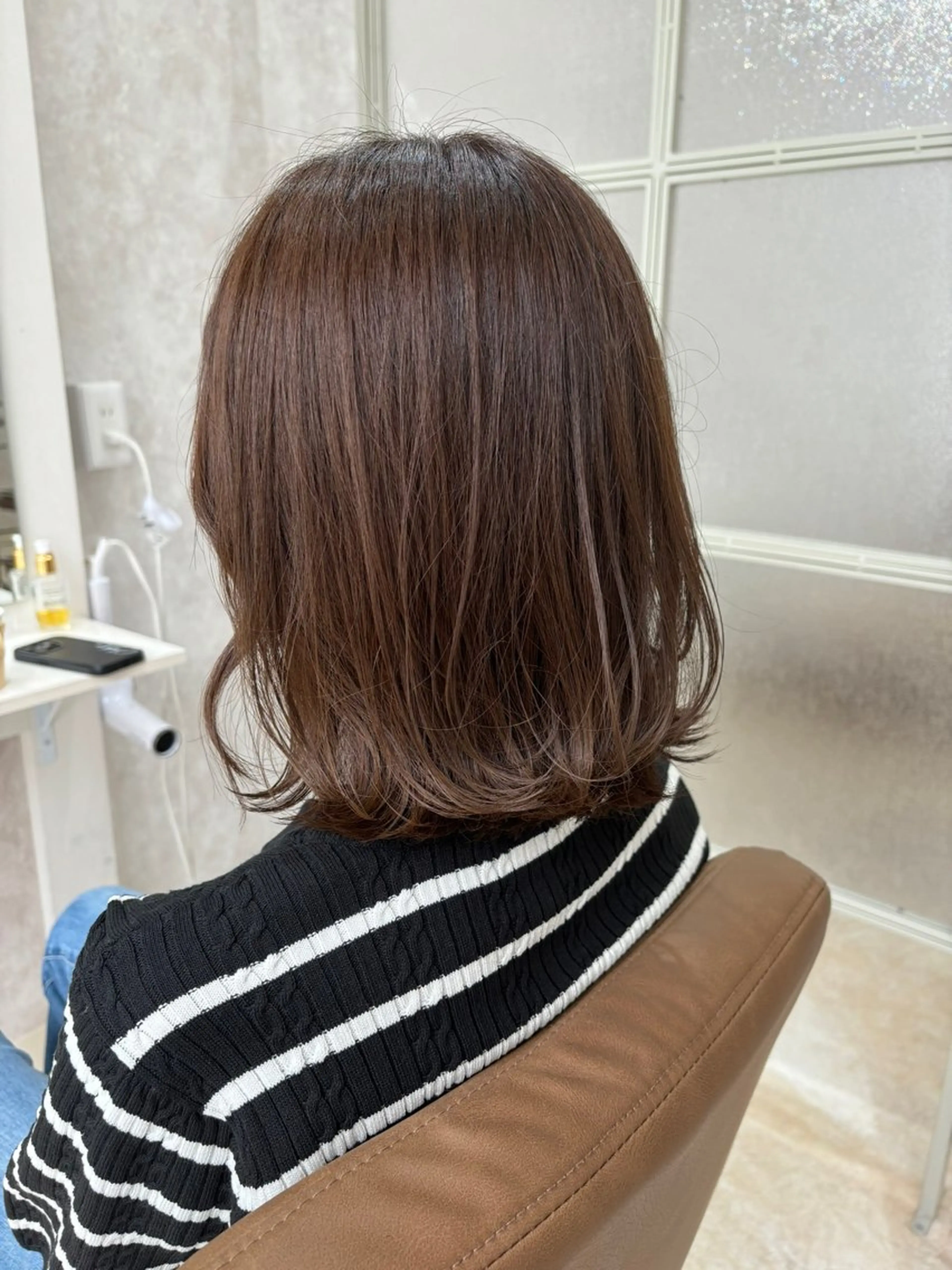 ミディアム 【ROSSO】 SHUHEIのヘアスタイル