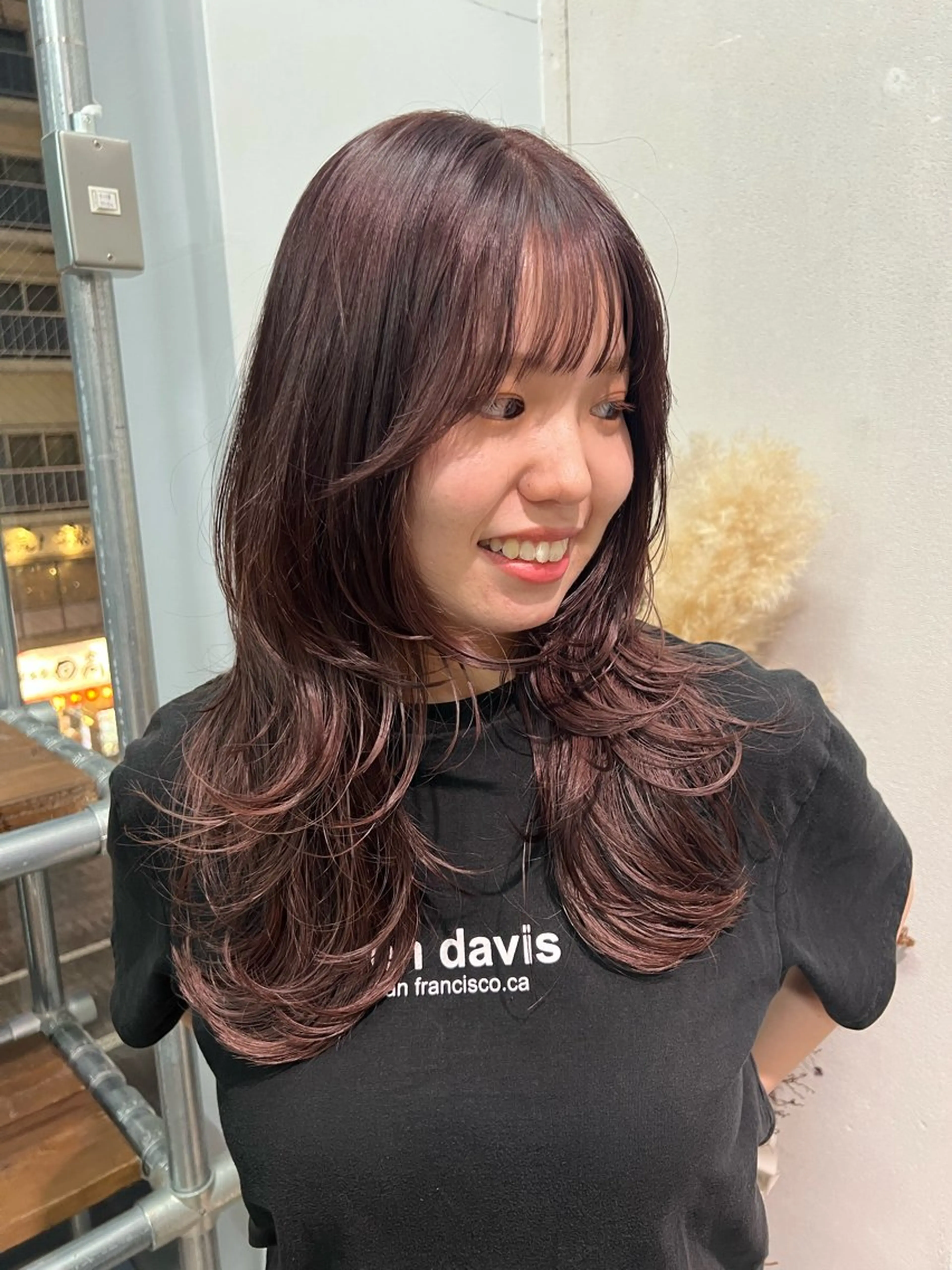 カット➕炭酸泉シャンプー🫧コテ巻き仕上げ◎🎀の写真