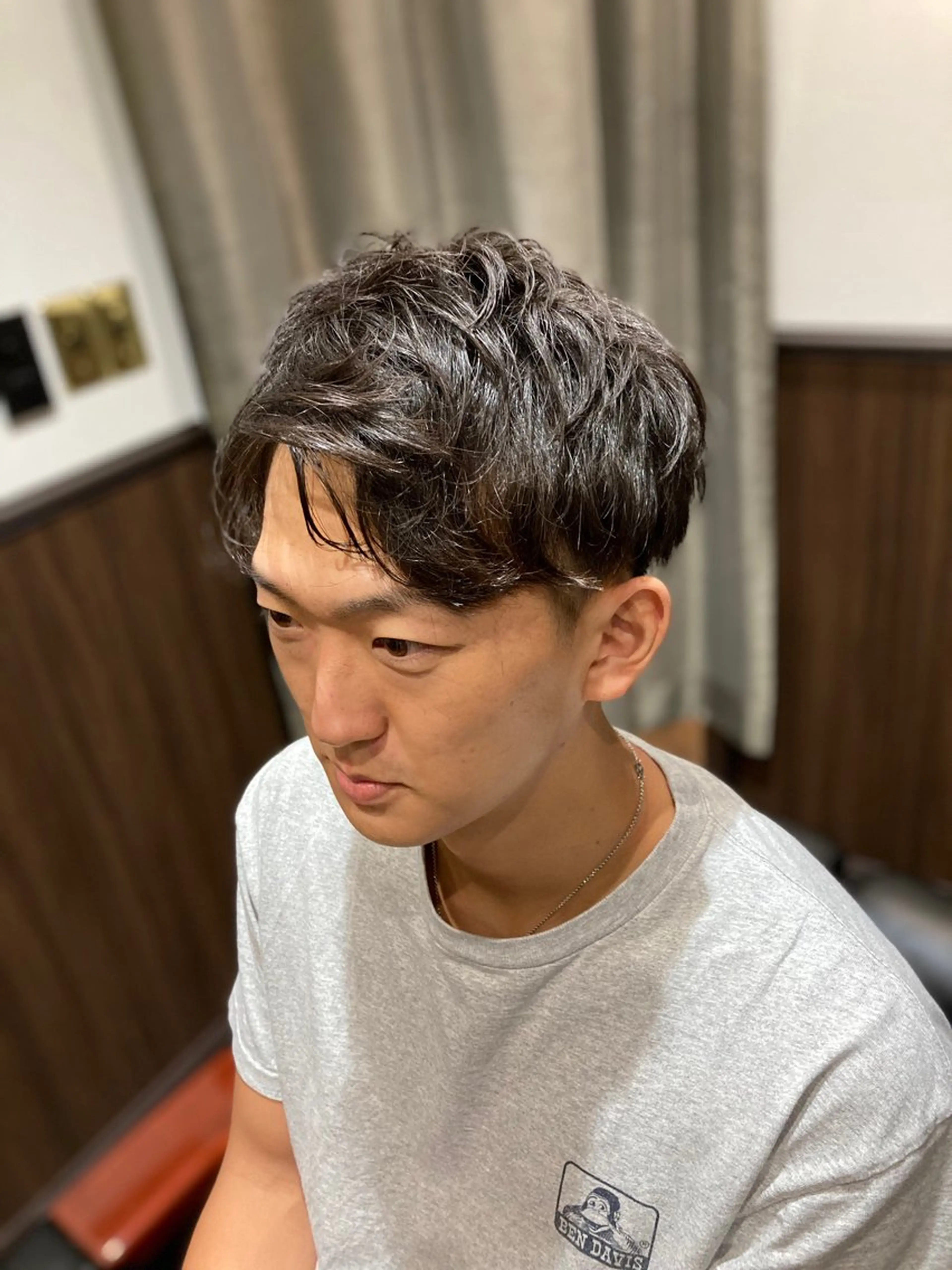 ツーブロショート+シャンプー+ブローの写真