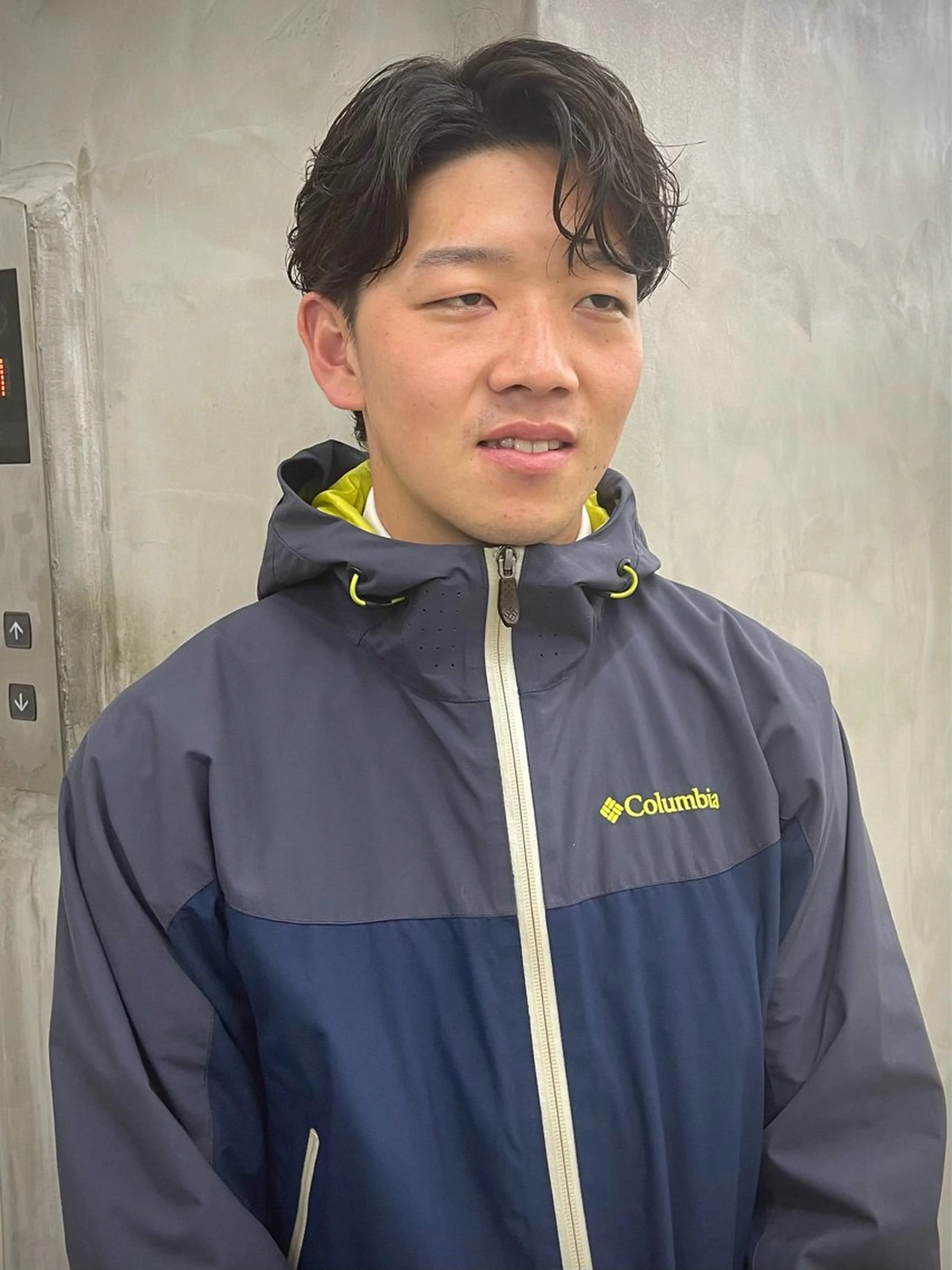 パーマ メンズ メンズカット パーマ[佐橋]のヘアスタイル