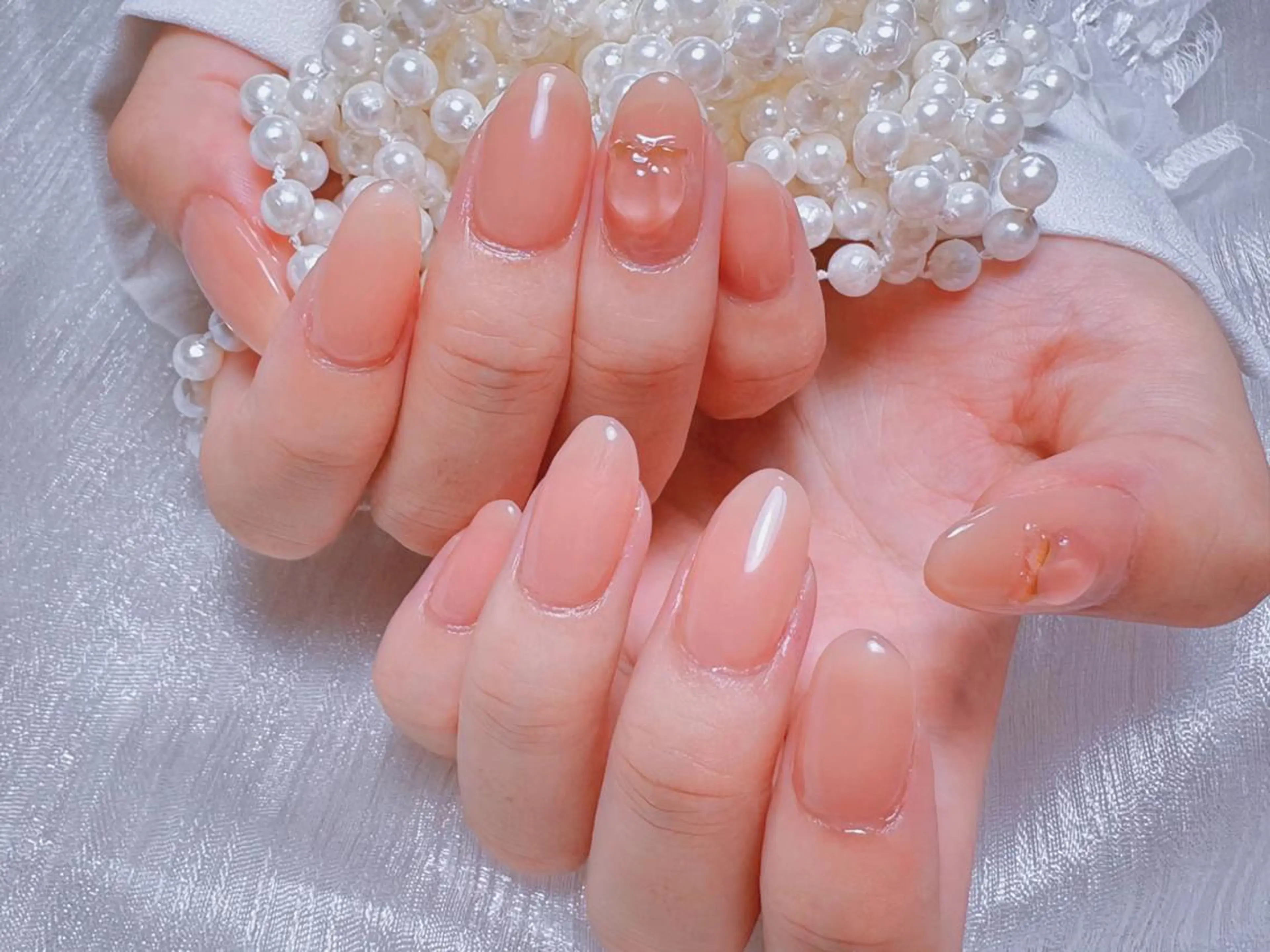 ネイル 🎀鈴音🎀 ワンホンネイルのネイルデザイン