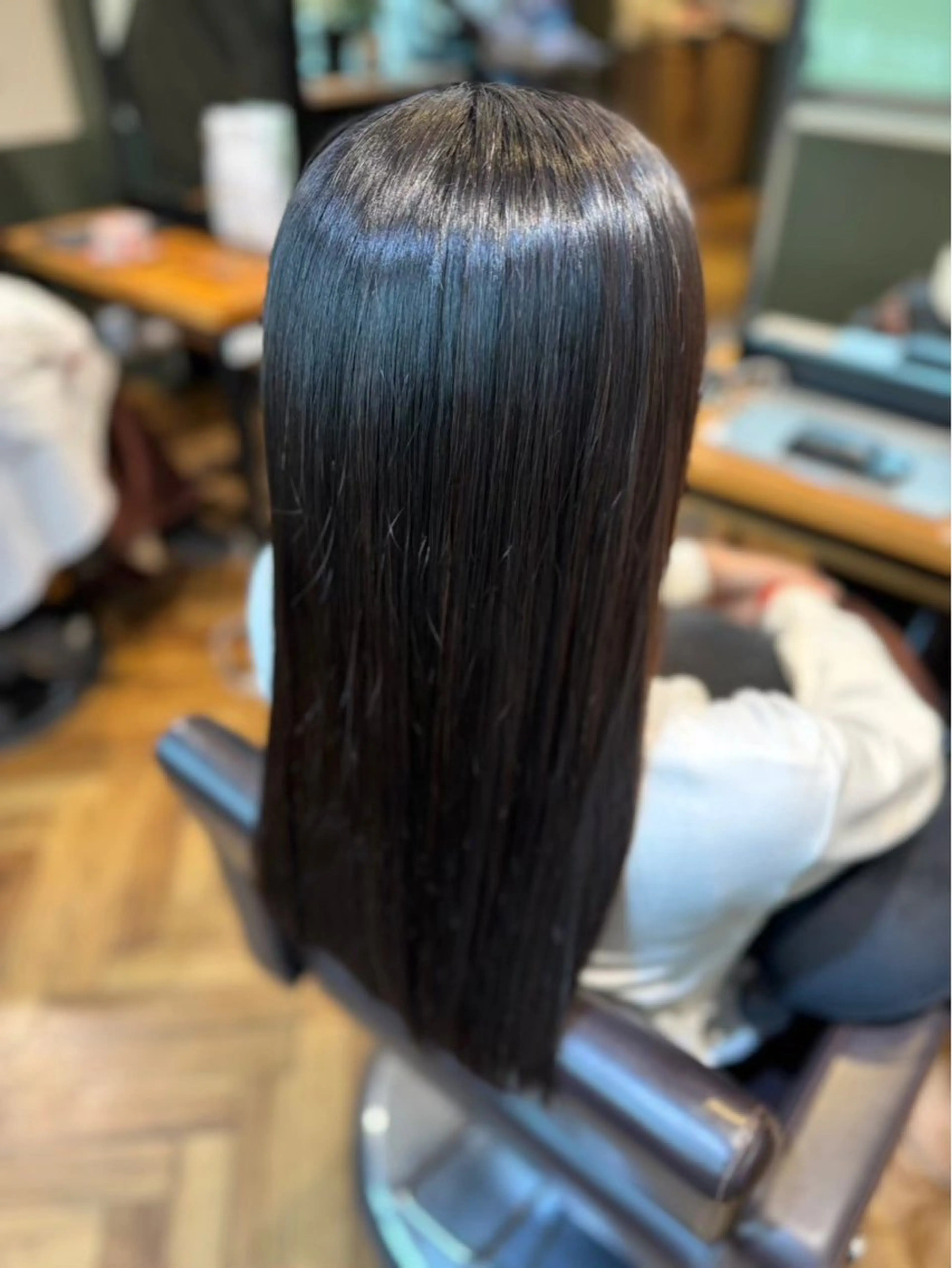 ロング カラー 髪質改善ヘアエステ AInoa RUANA 青山所属・✨️髪質改善 ミヤケのヘアスタイル