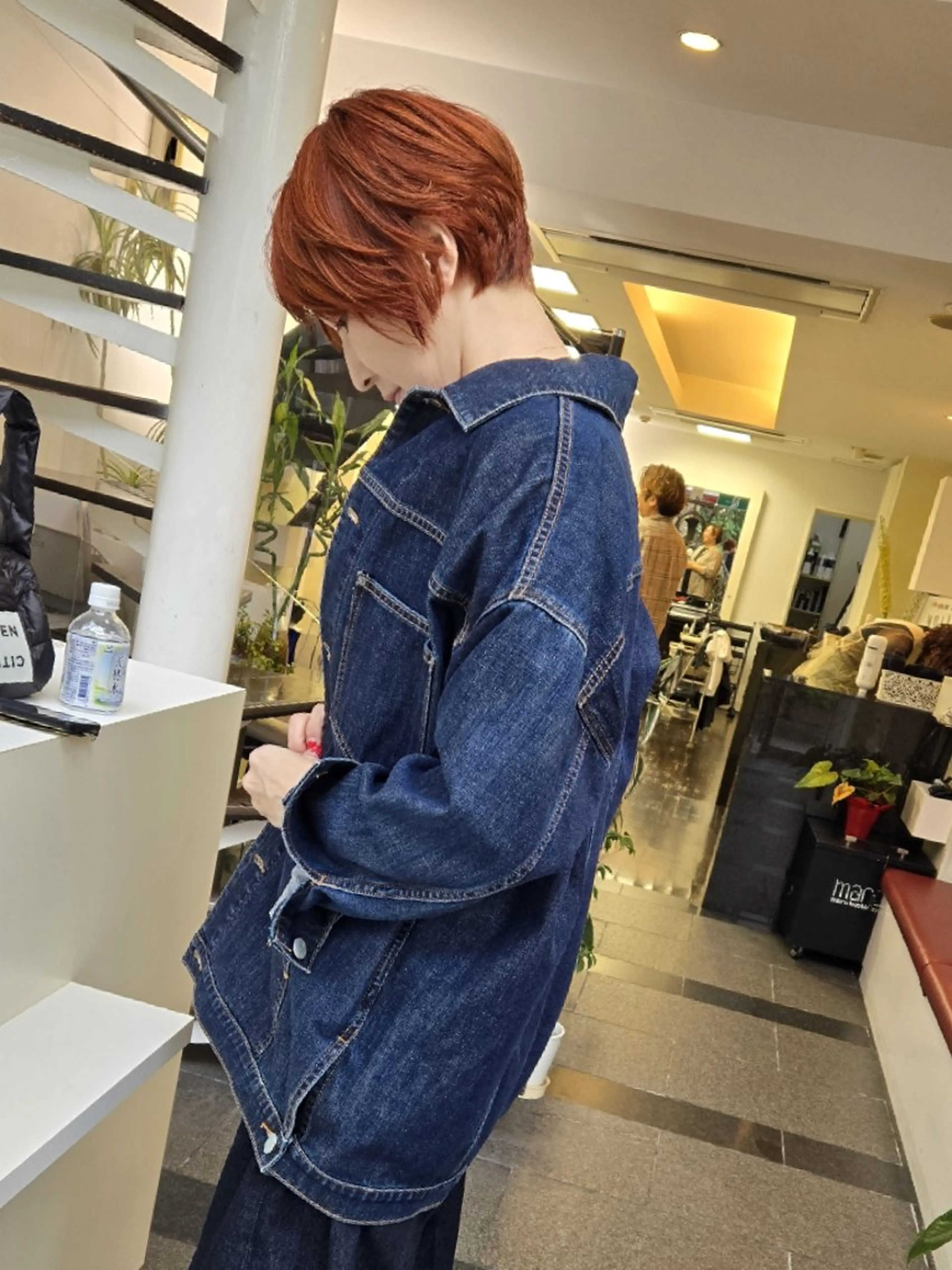 ショート カラー ダブルカラー イルミナカラー 遠藤 史秋のヘアスタイル