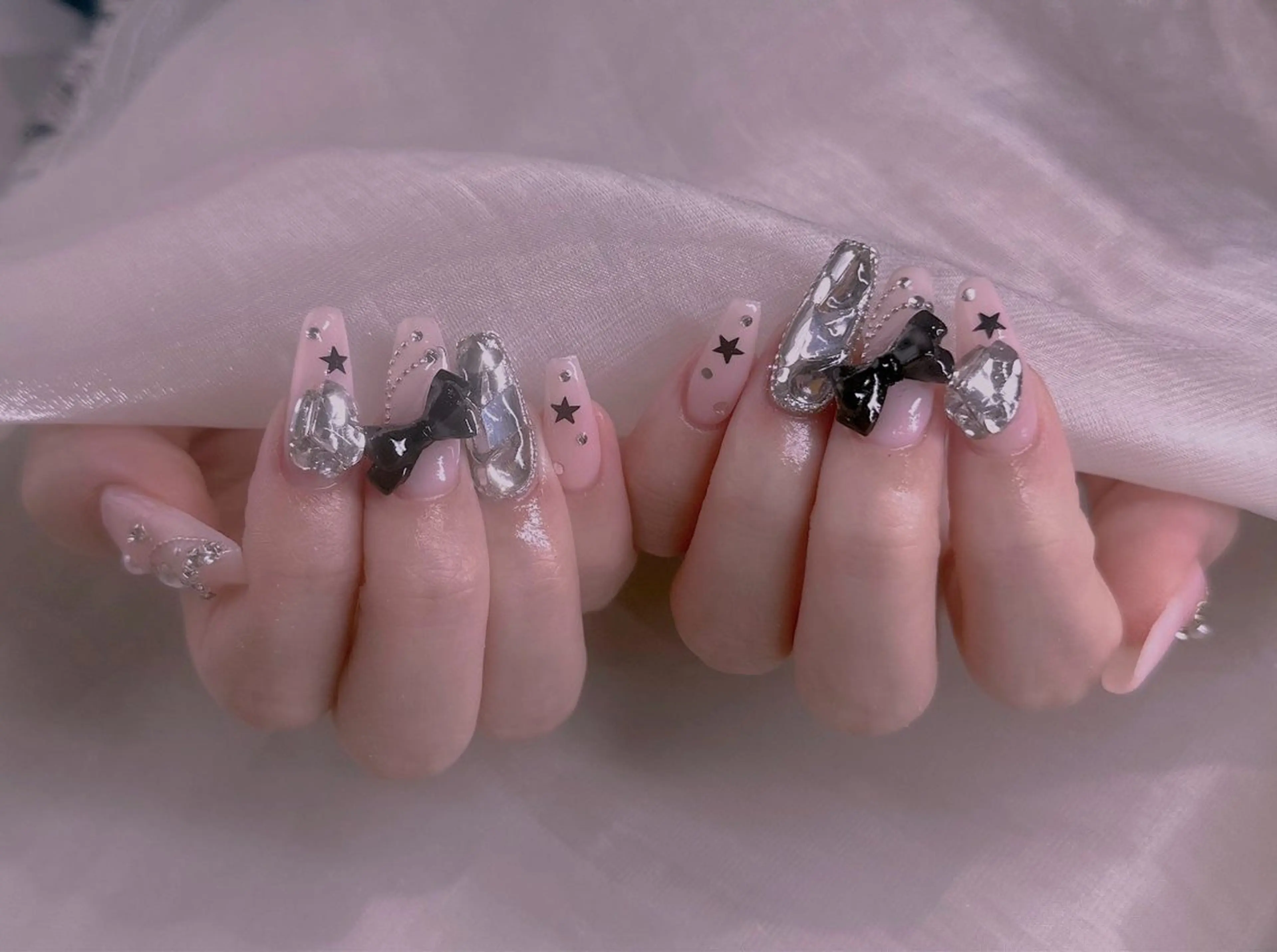 ネイル 長さだし専門店 M2　rikaのネイルデザイン