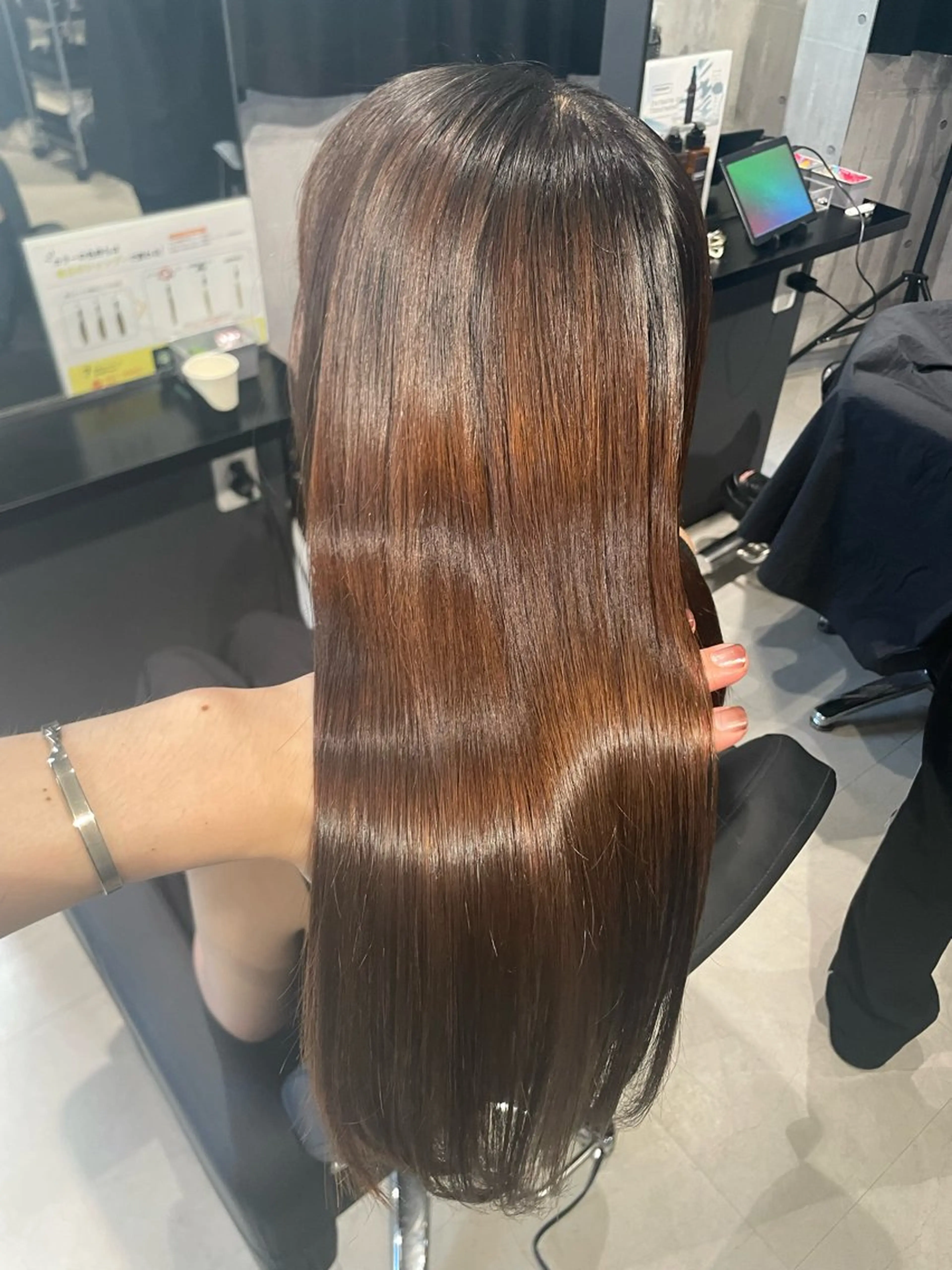 ロング カラー ベージュカラー オリーブベージュ 髪質改善/艶カラー Hiroakiのヘアスタイル