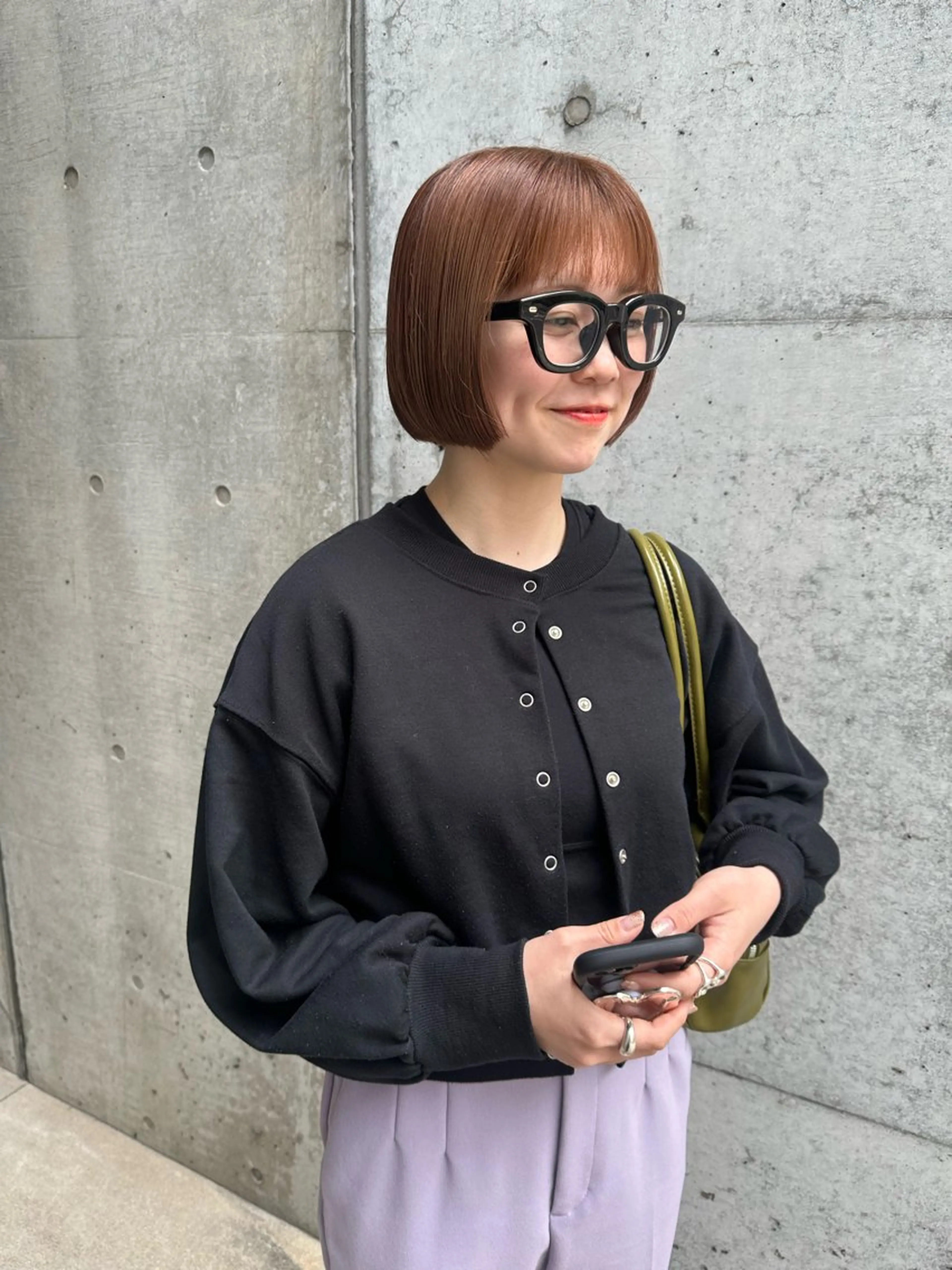 カラー ブラウンカラー カット ヘアカラー トリートメント Manaka🟤 今泉　Musiiikのヘアスタイル