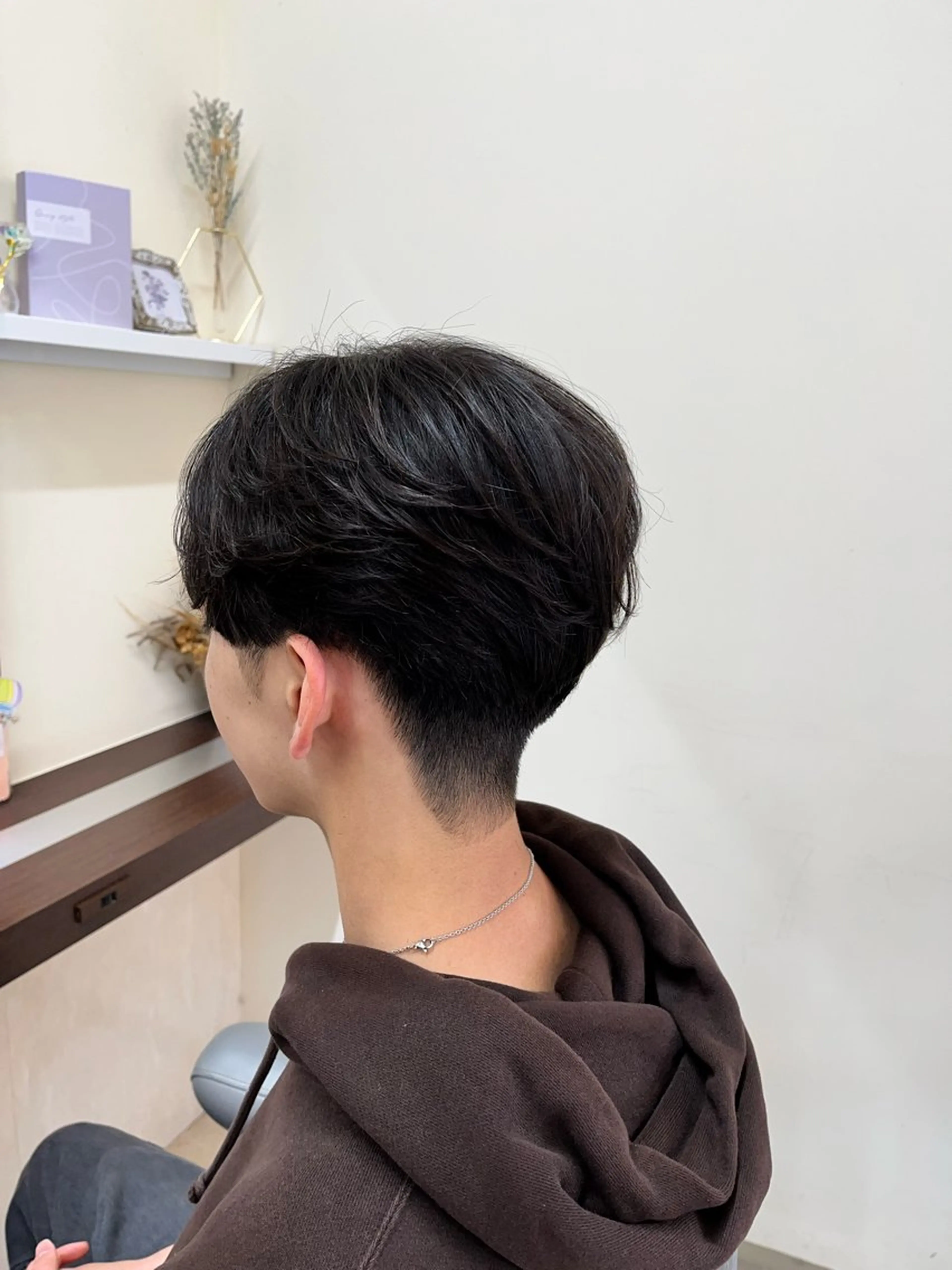 ショート メンズ マッシュ シースルーマッシュ AROH  men's cut&men's perm 船橋店所属・🧊メンズ特化🧊 高木航希のヘアスタイル