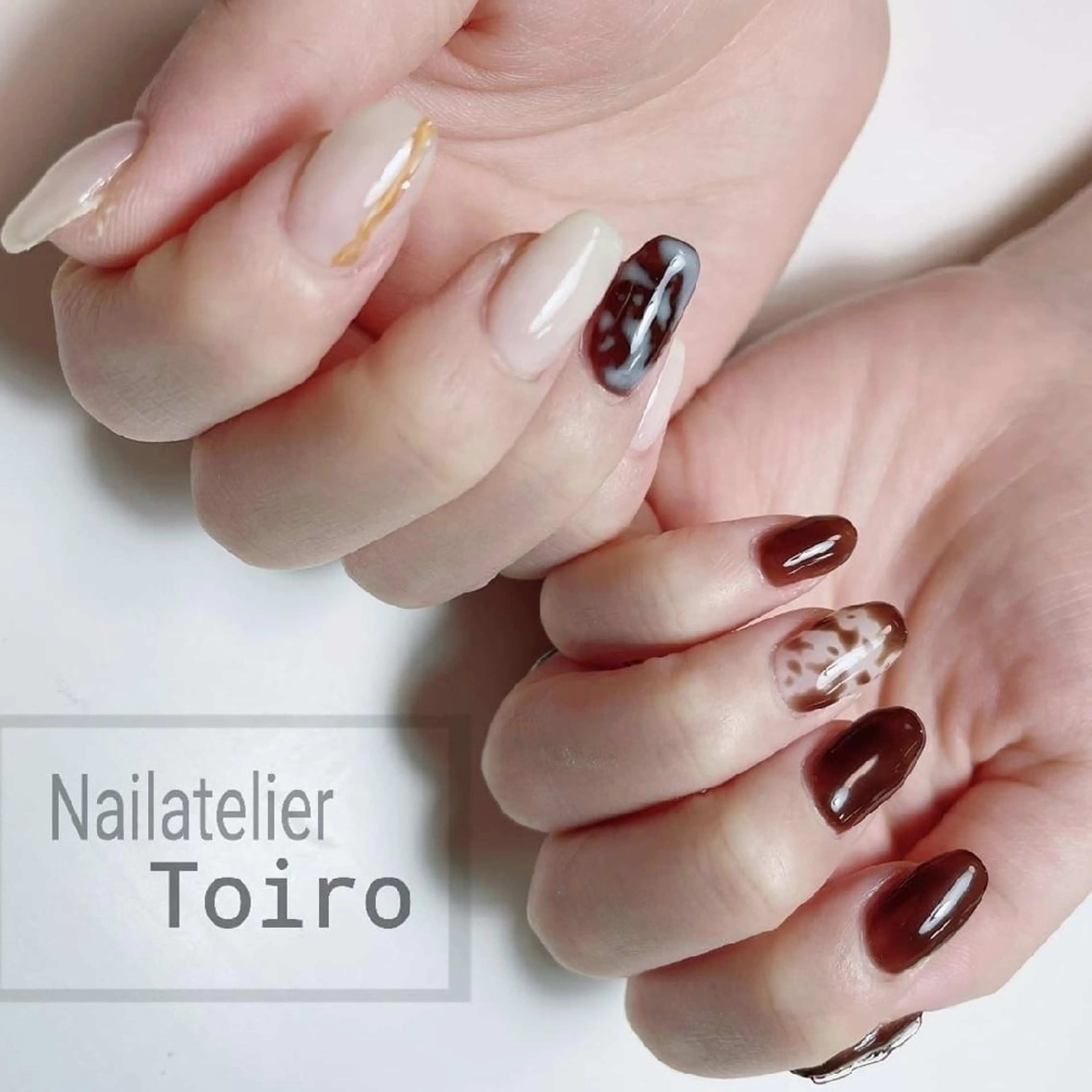 セミロング ネイル ☺︎山部 志麻☺︎のネイルデザイン