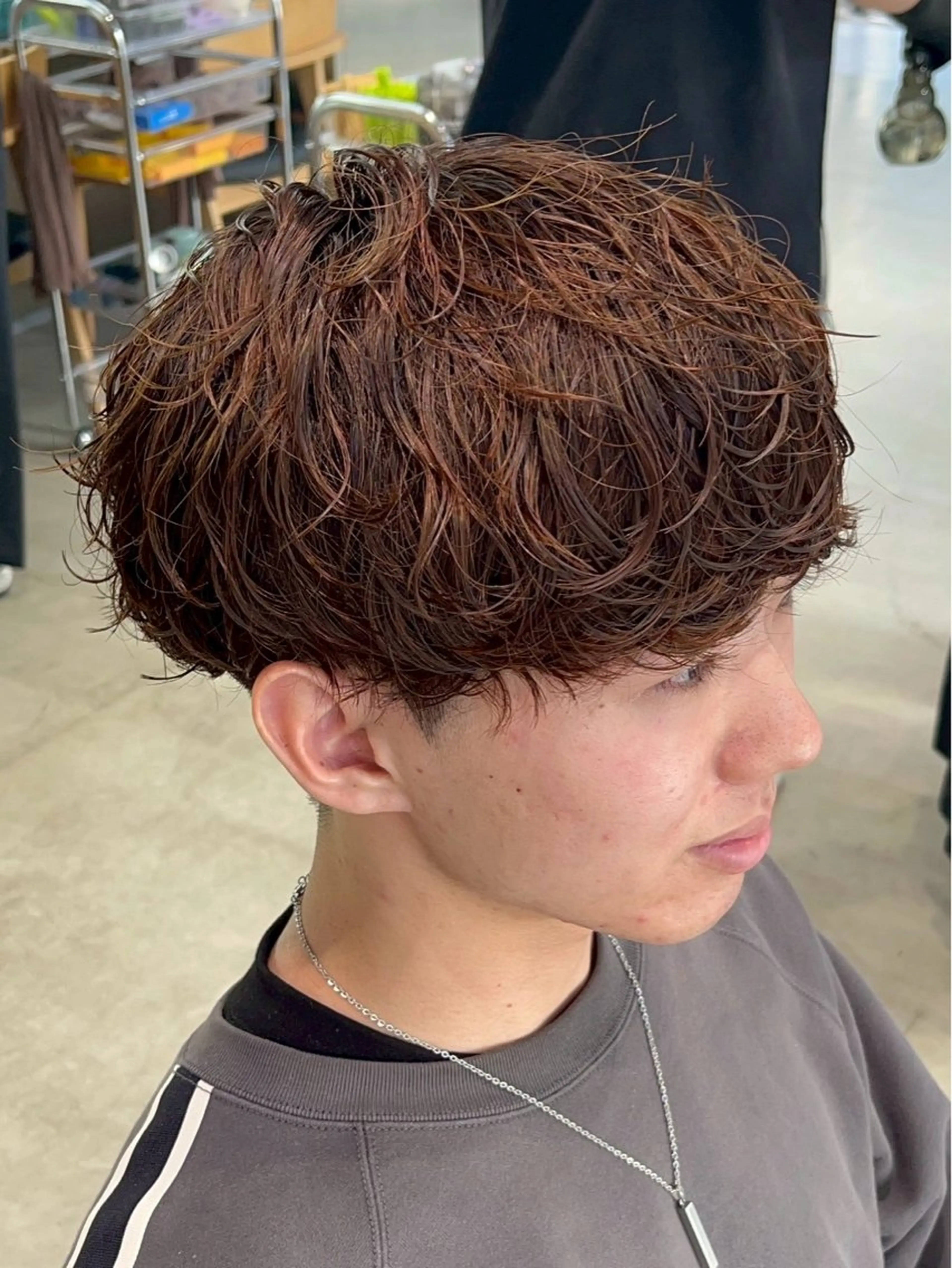 パーマ メンズ fifth天神メンズ パーマ特化／内山遥斗のヘアスタイル