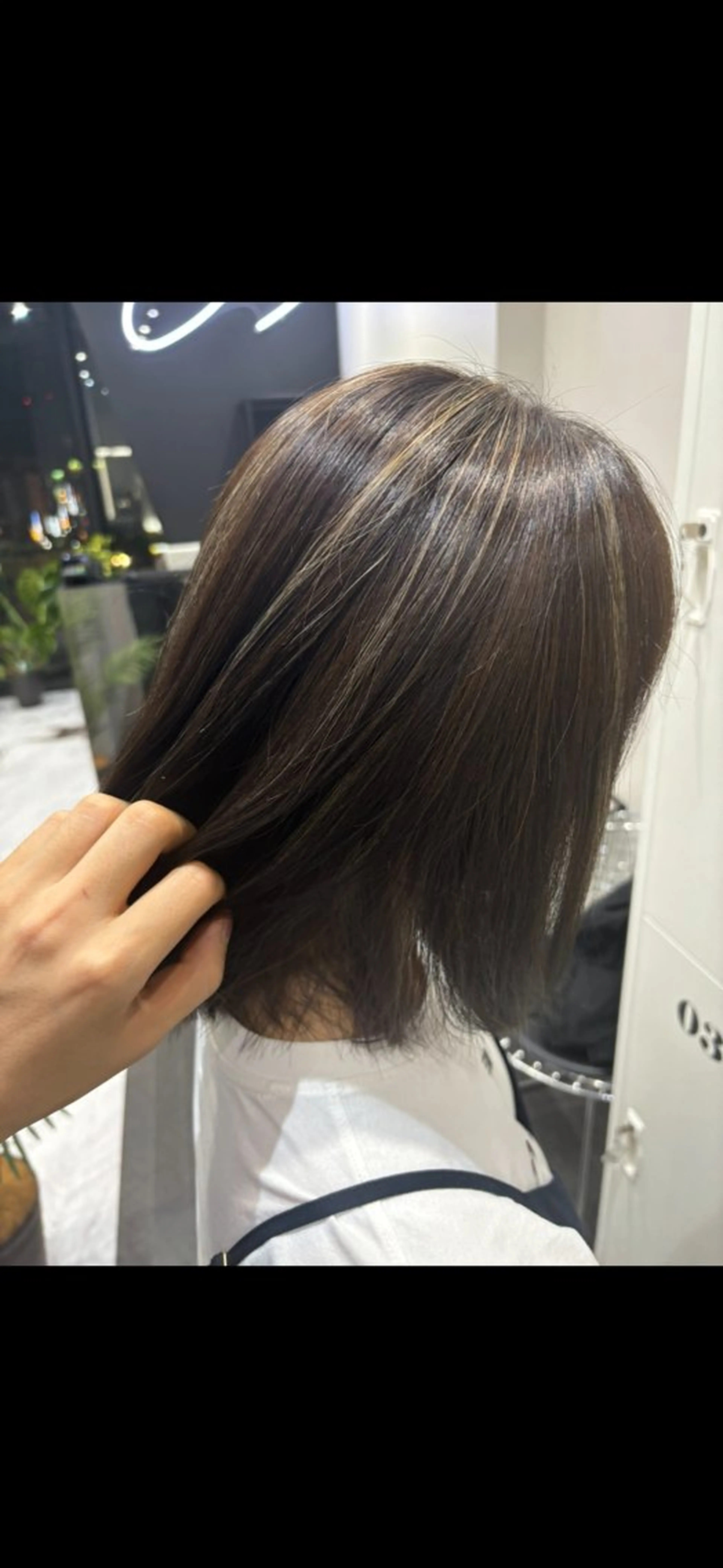 ミディアム カラー CS made by SHACHU 栄所属・山田 瑛司のヘアスタイル