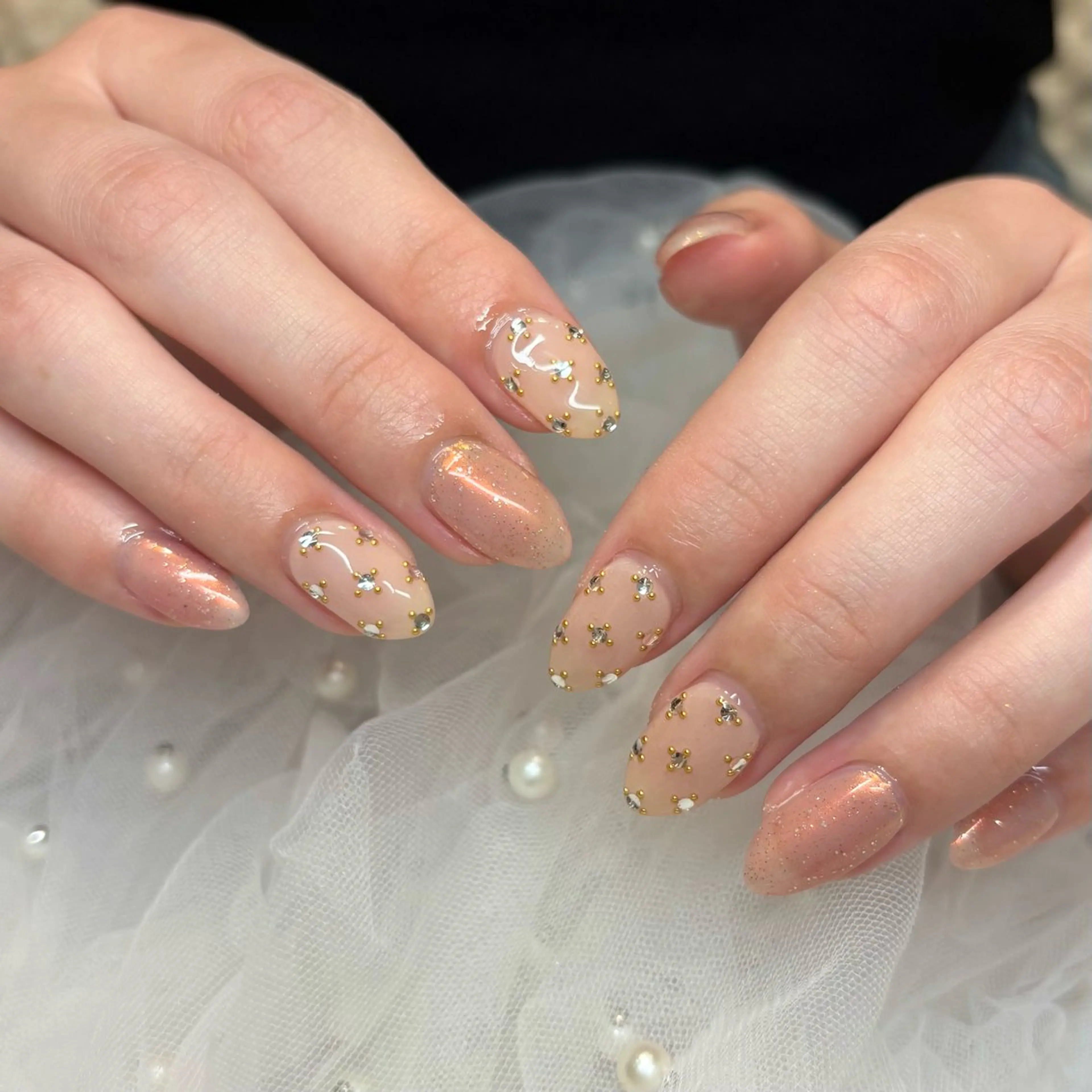 ネイル ハンドネイル 荒巻 めいのネイルデザイン