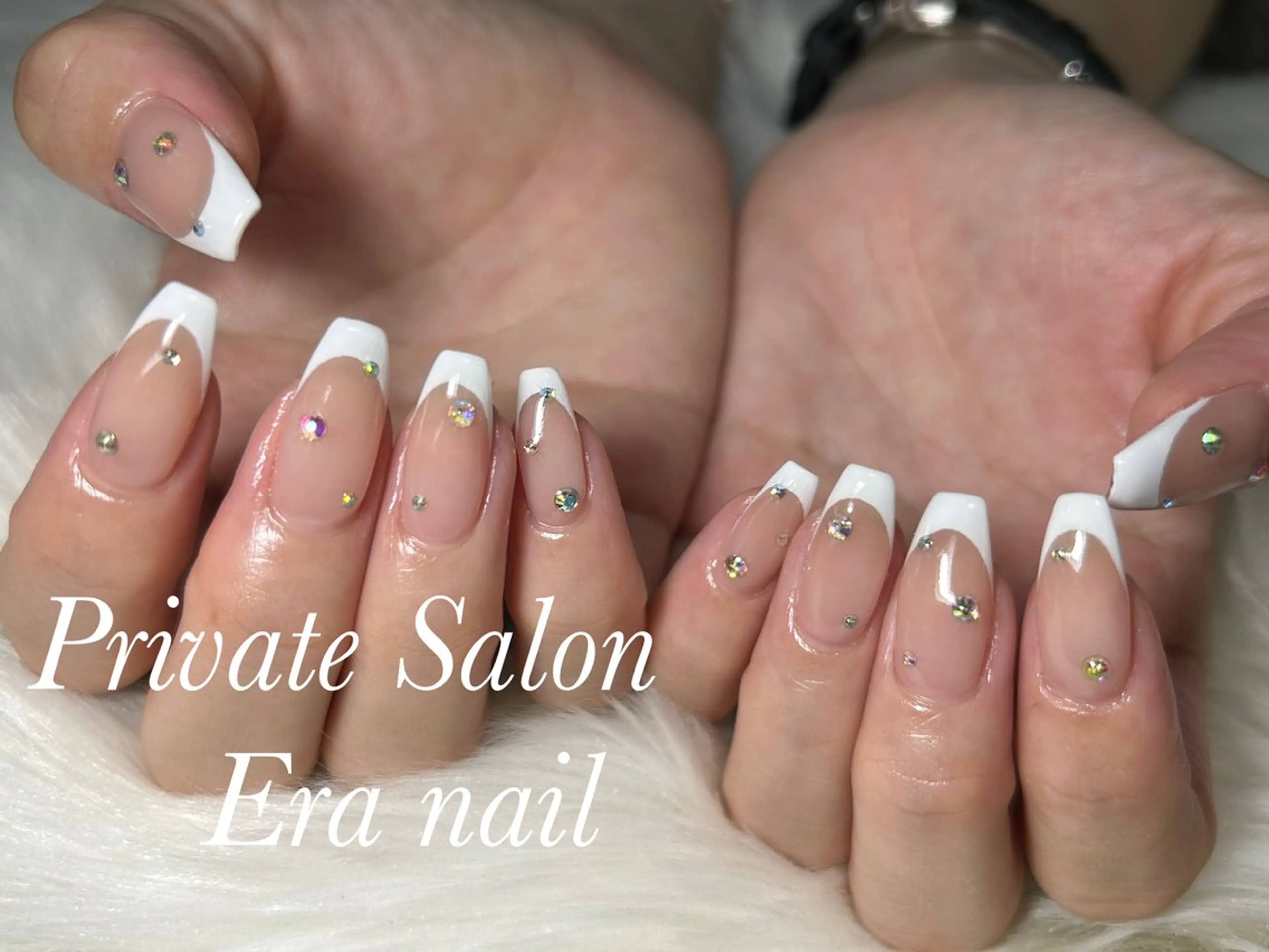 ネイル フレンチネイル ハンドネイル Era nailのネイルデザイン