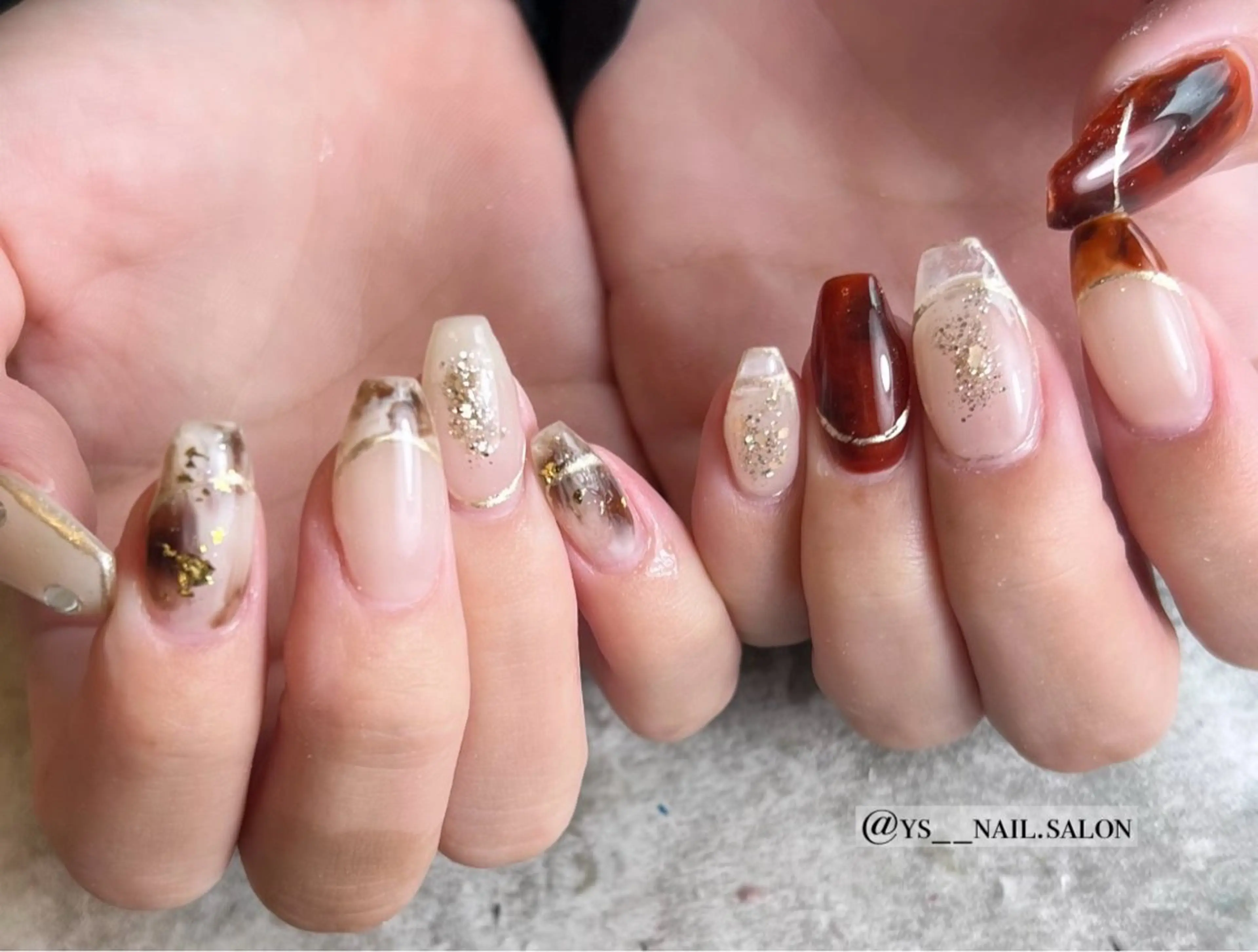ネイル ハンドネイル Y's nail ˚✧₊YUIのネイルデザイン