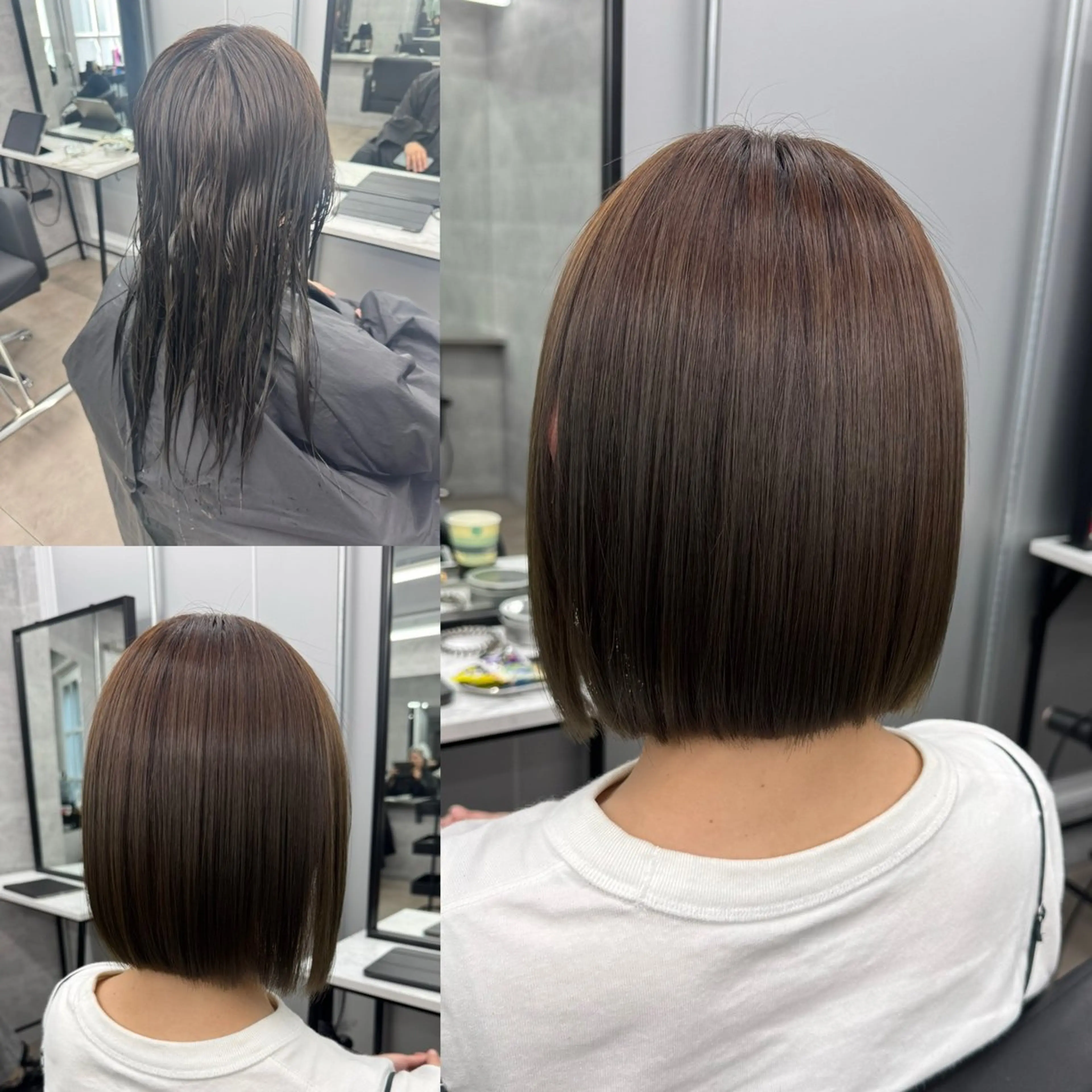 ショート 髪質改善 縮毛矯正 トリートメント カット 縮毛矯正 トリートメント 🌈代表 🌈macotoのヘアスタイル