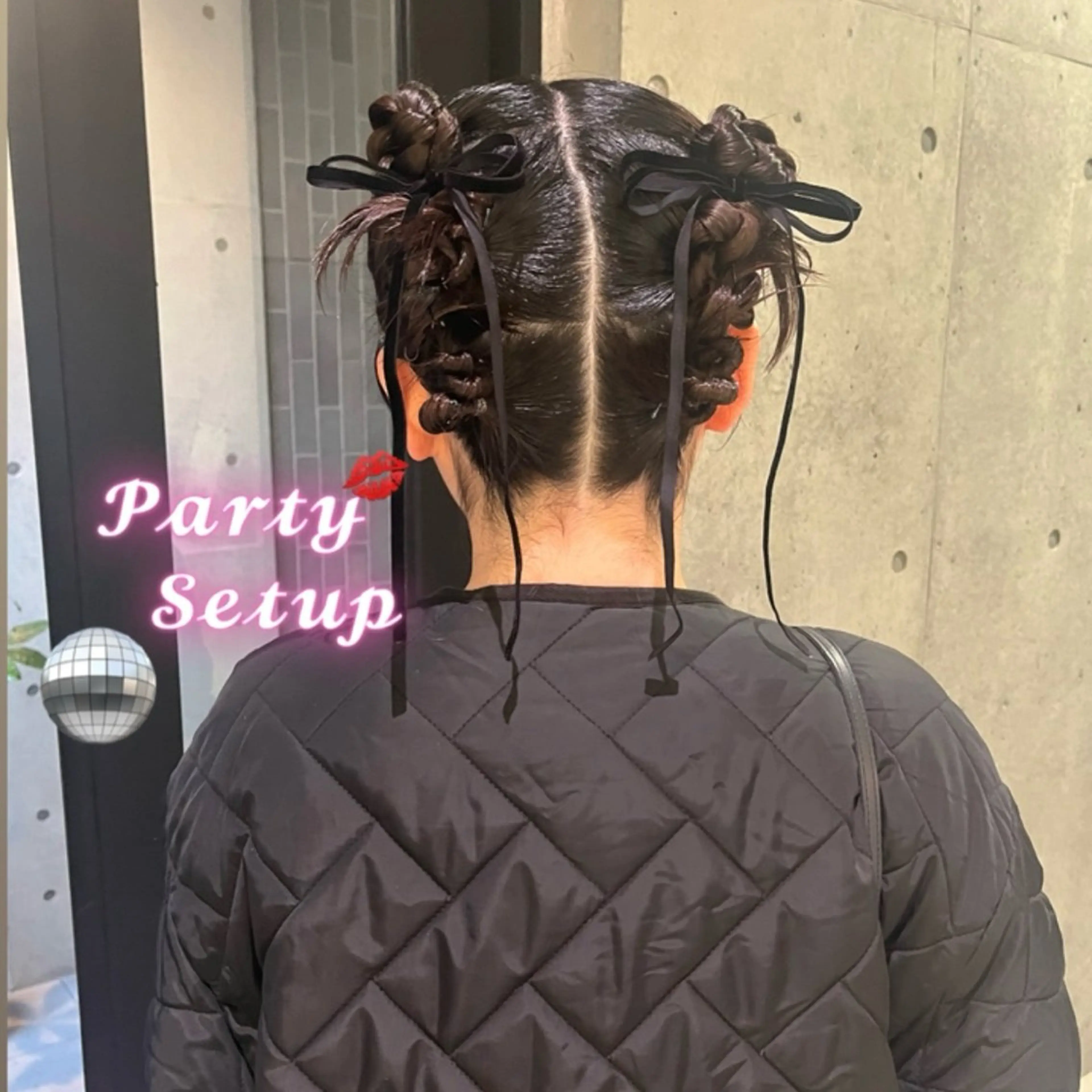 ミディアム ヘアアレンジ ボブ 髪質改善 レイヤーカット ヘアセット 広香🪽ハイトーン/ ヘアセットのヘアスタイル