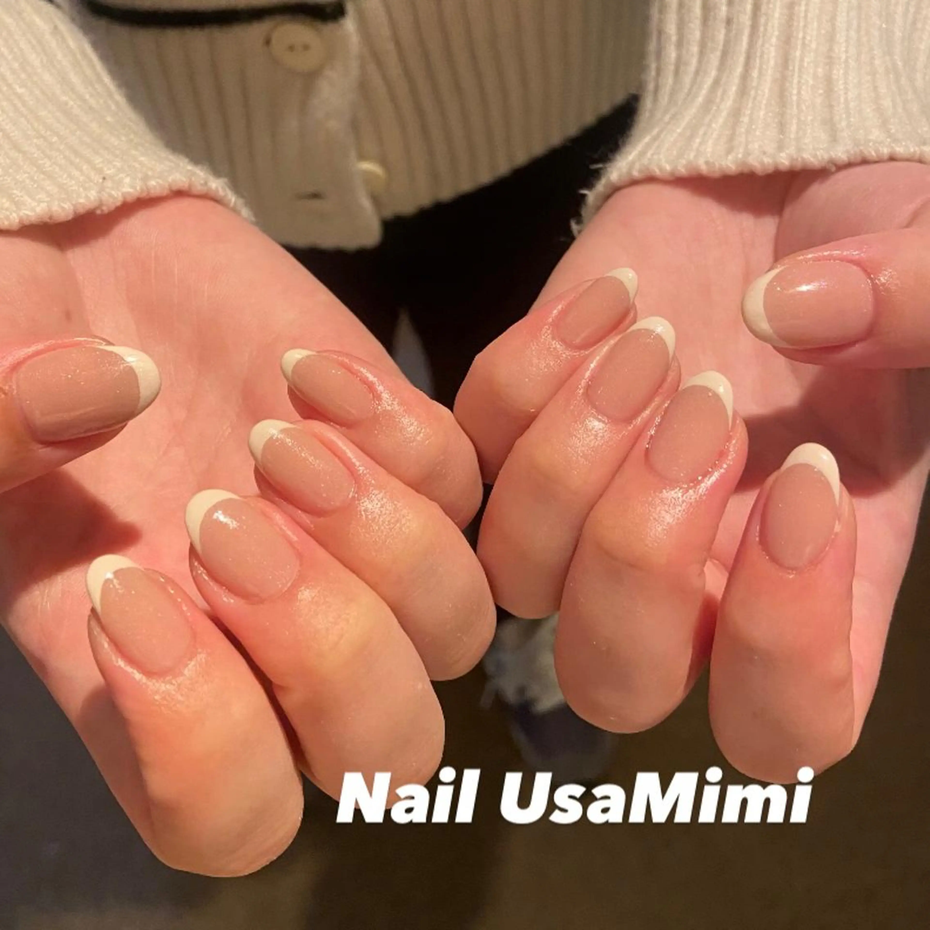 ネイル フットネイル ジェルネイル マグネットネイル 持ち込み ニュアンスネイル 本町ネイルNail UsaMimiのネイルデザイン