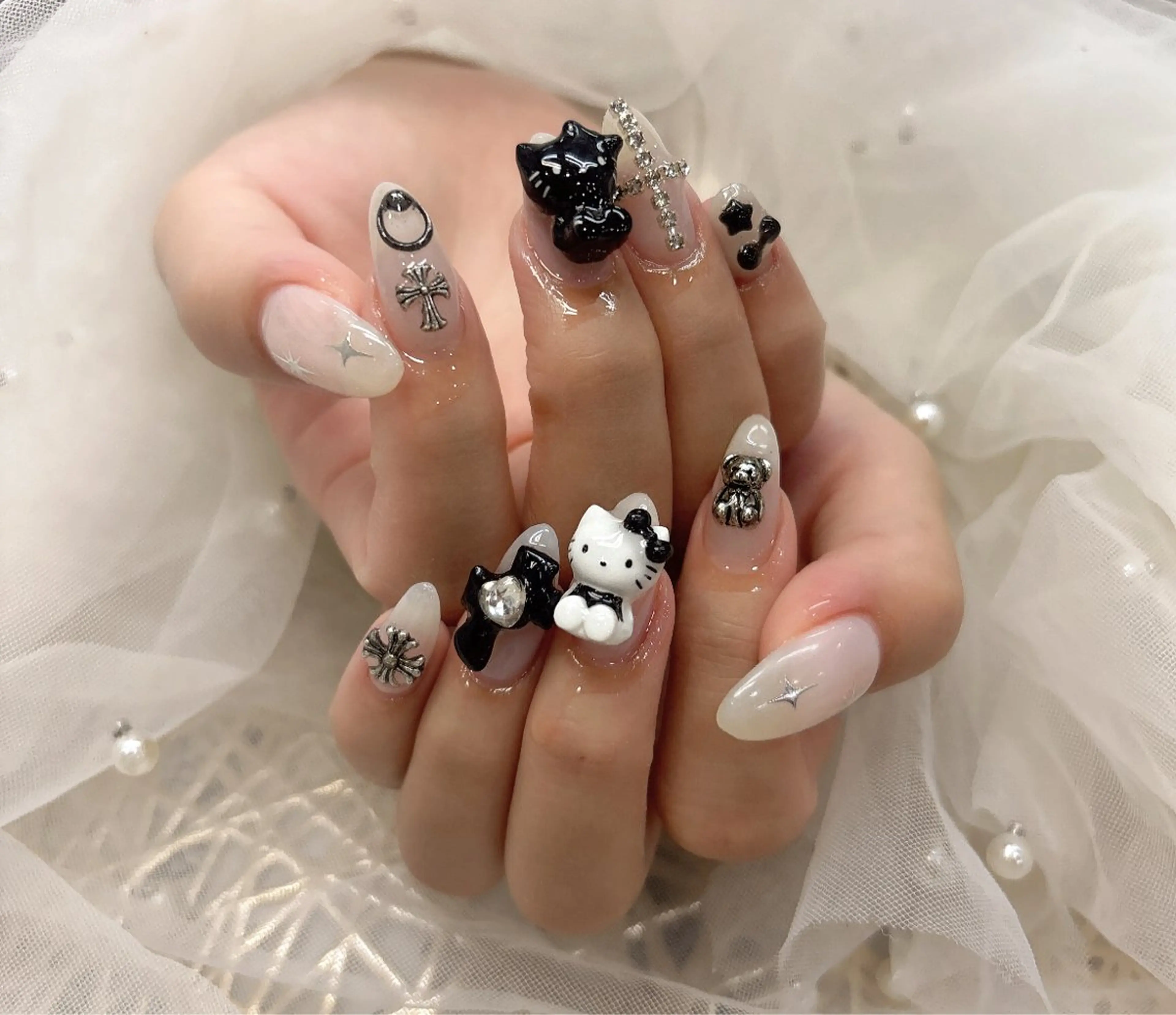 ネイル ラベンダー💖日暮里 ルル💖ネイルのネイルデザイン