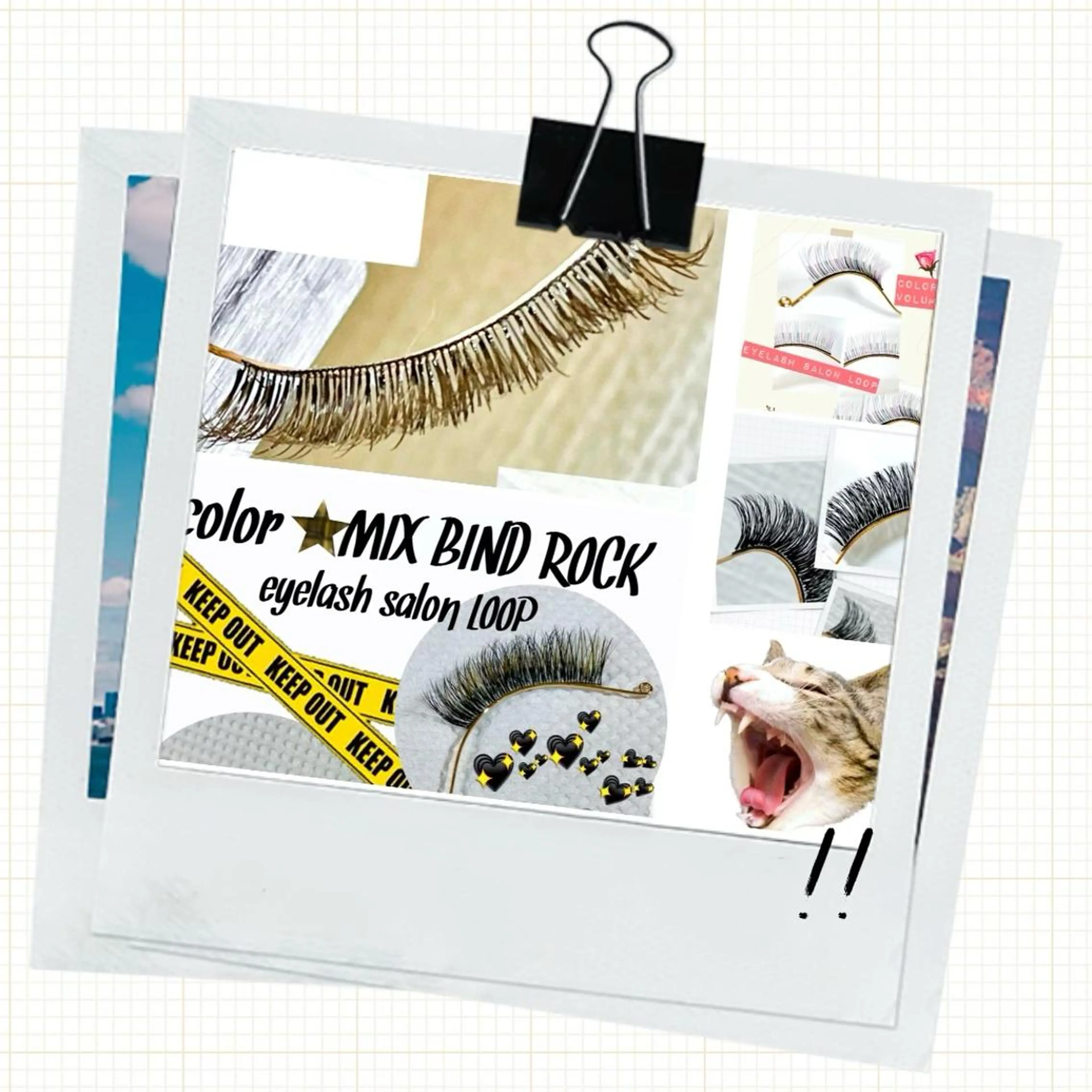 カラー マツエク・マツパ ブラウンカラー カラーマツエク eyelash salonLoopꨄのマツエク・マツパデザイン