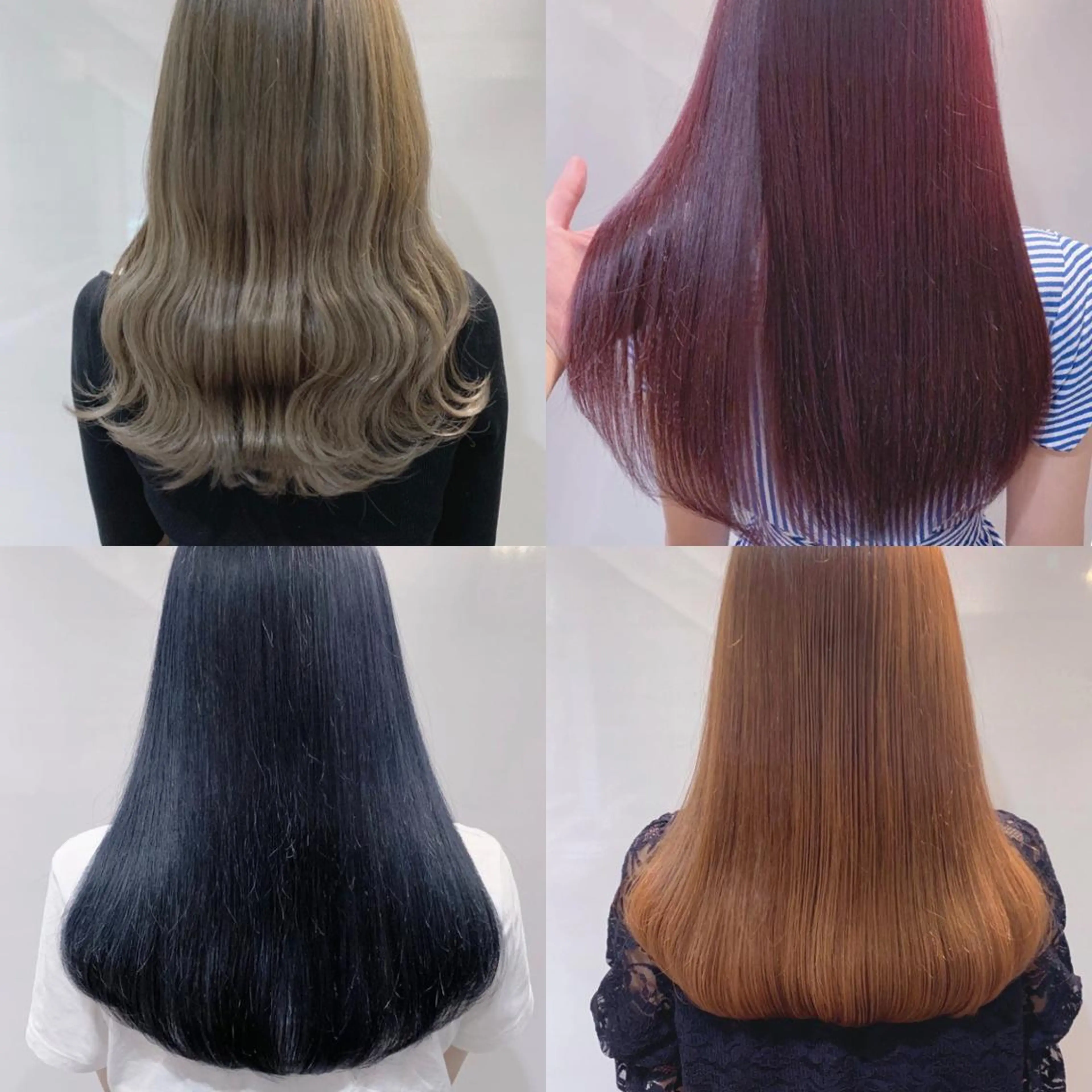 🌟初回🌟艶カラー＋コアミートリートメント【🔍韓国/透明感カラー/暖色カラー/低ダメージ/白髪染めOK】の写真