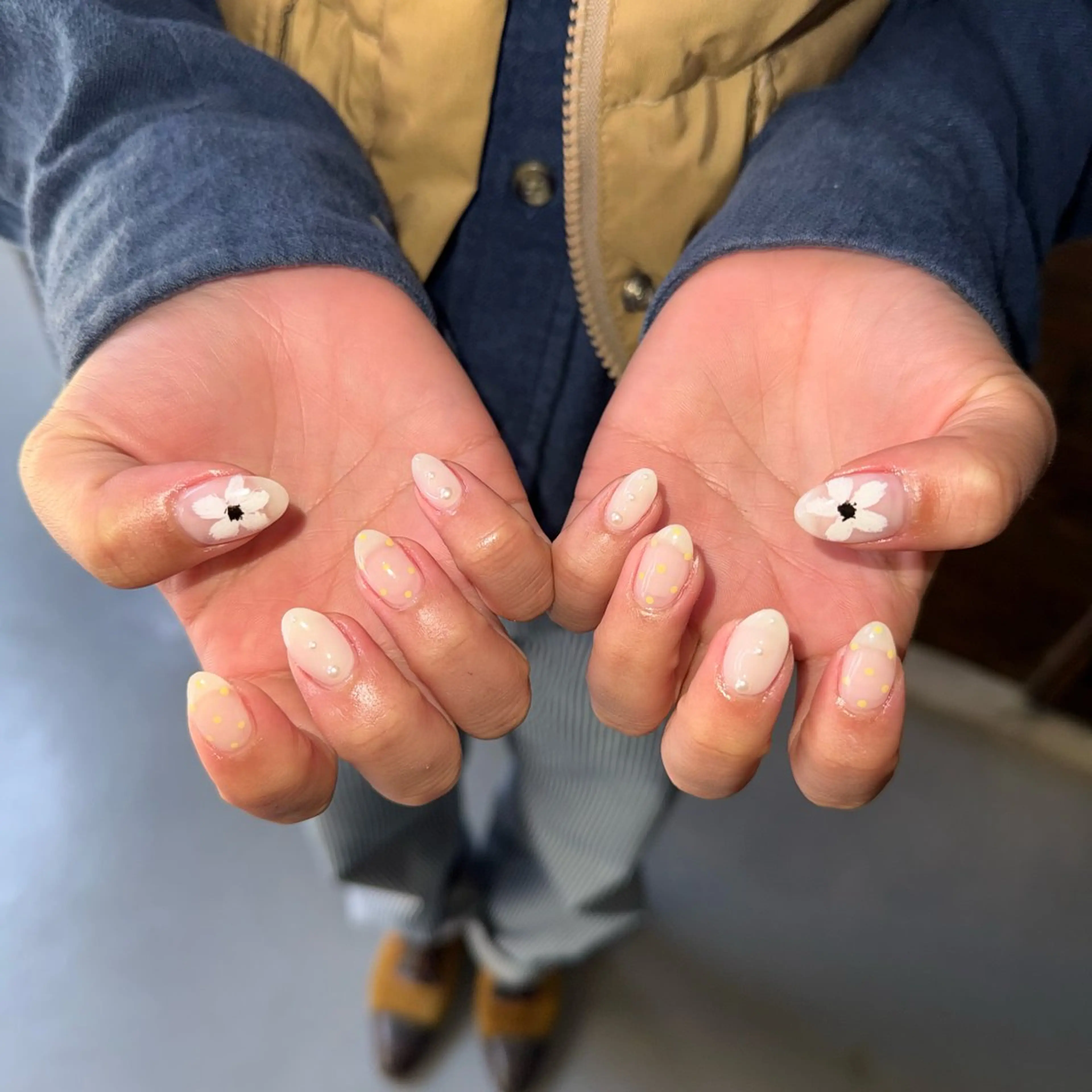 ネイル ハンドネイル IROHA NAIL ユウヒのネイルデザイン