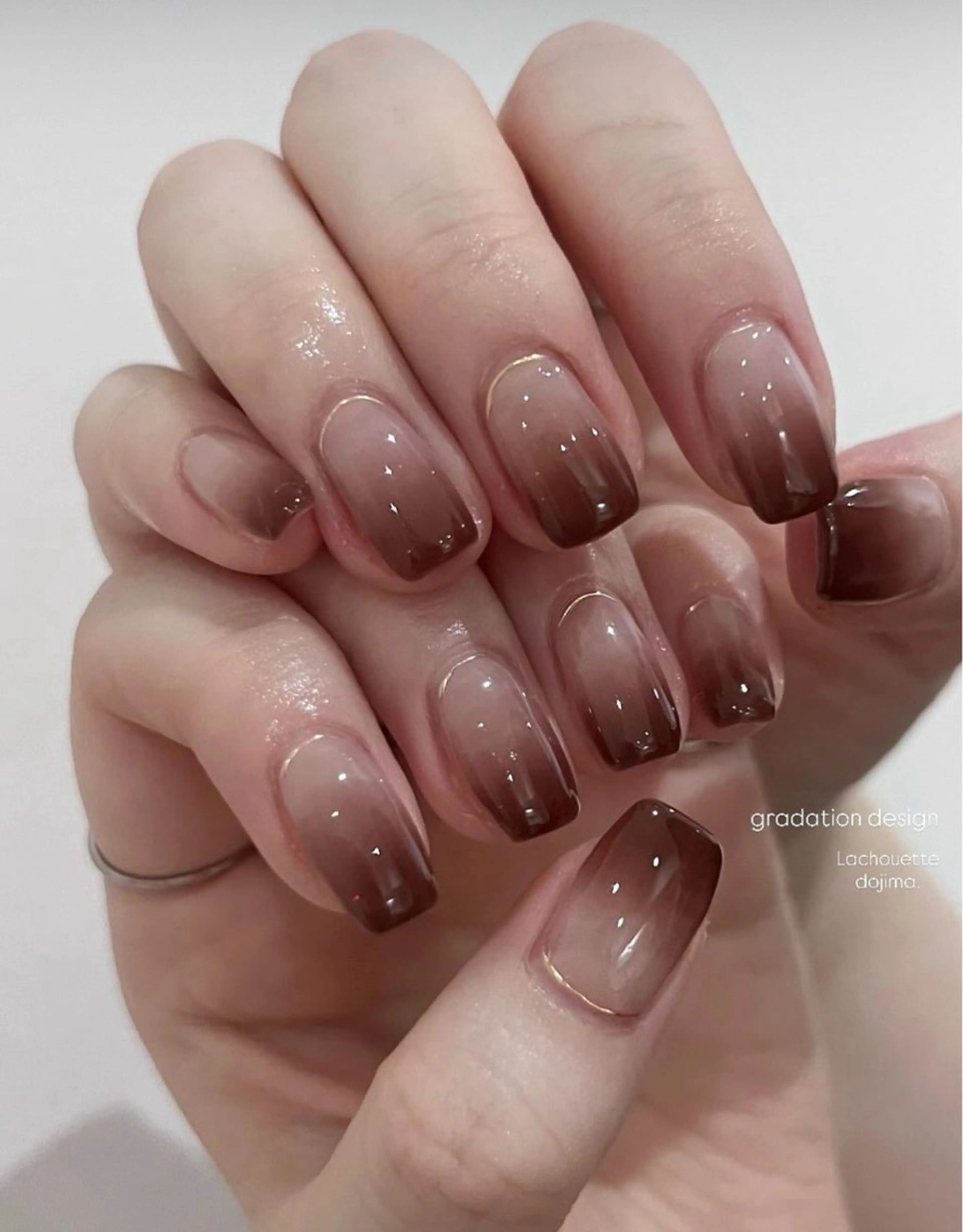 ネイル 韓国ネイル 持ち込み ニュアンスネイル ネイルチップ ハンドネイル ANA.CHUO 本川越店舗のネイルデザイン