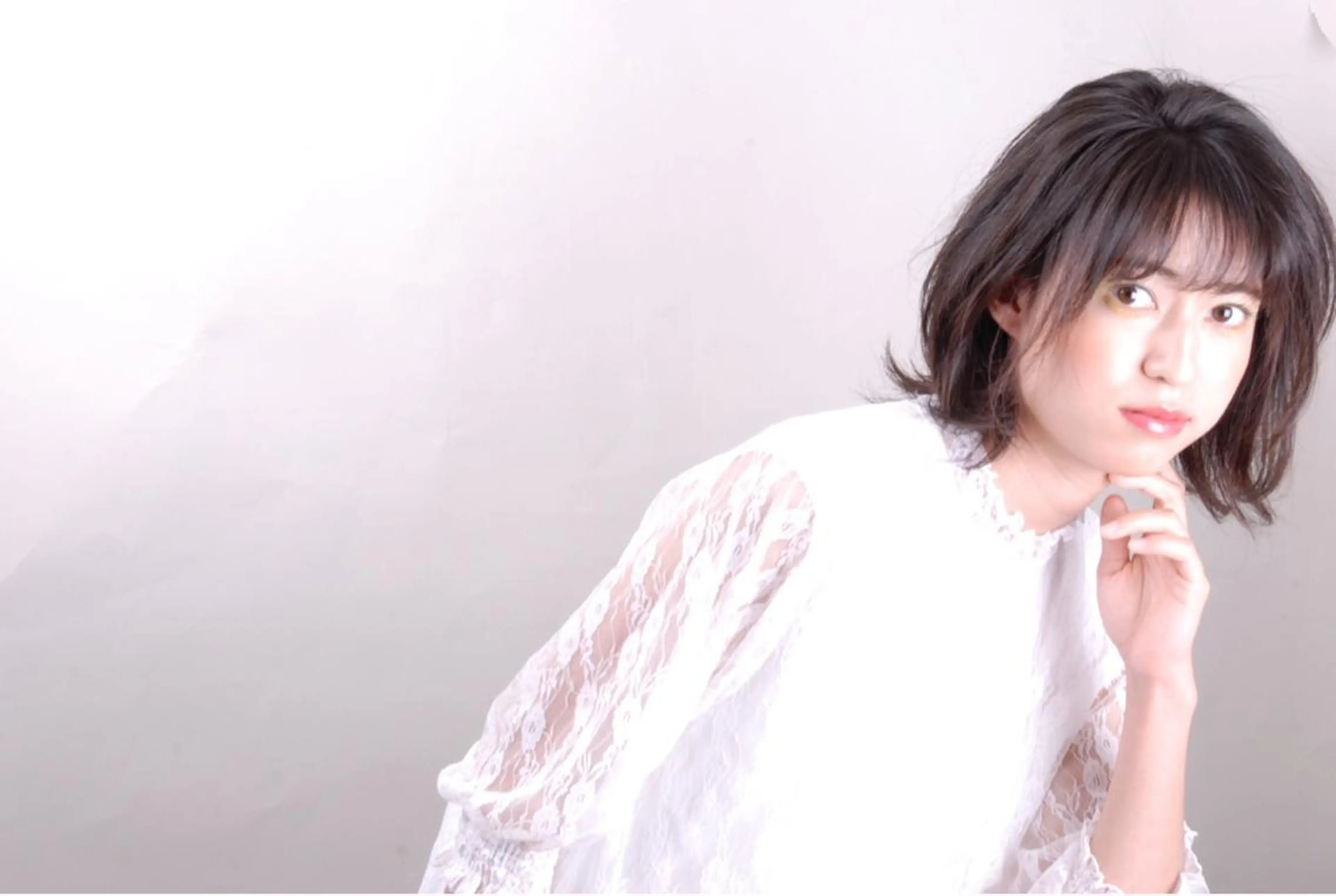 ミディアム DiMPlE  ディンプル所属・🌸スタイリスト 山浦美恵のヘアスタイル