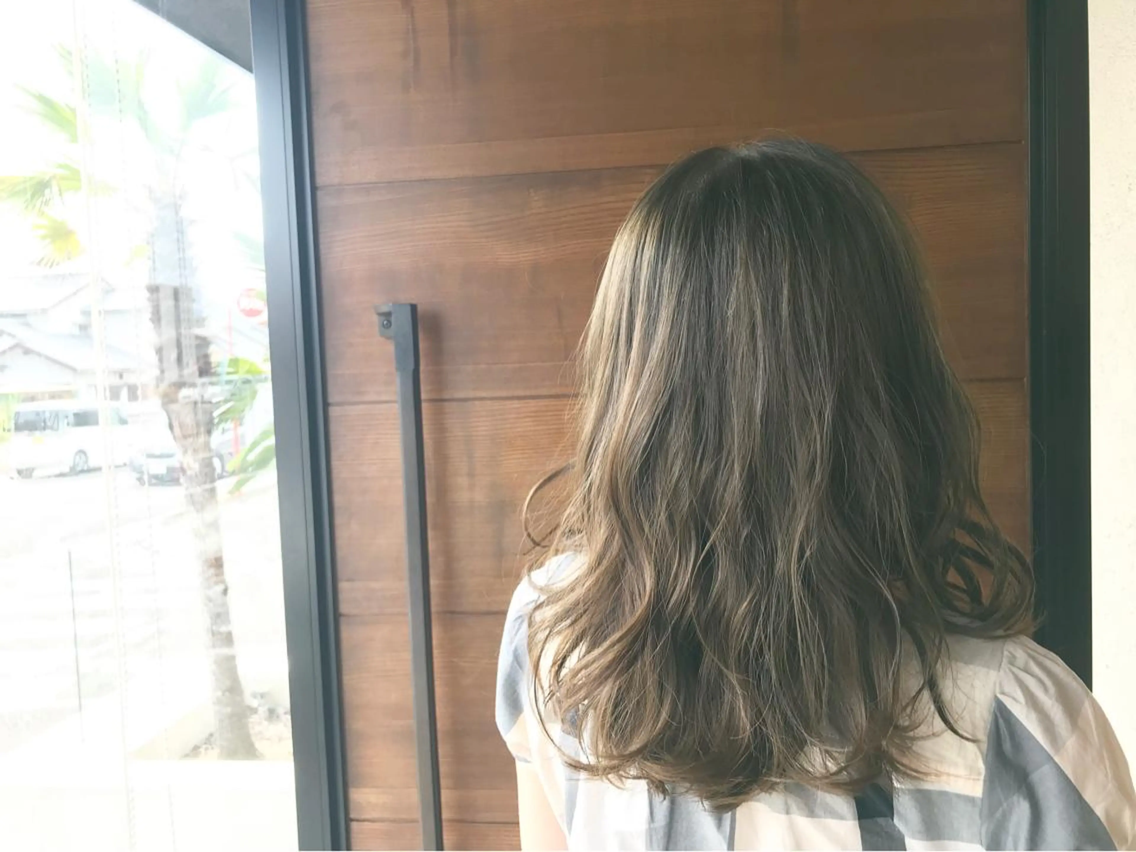 セミロング カラー ヘアカラー トリートメント IORI #韓国ヘア#髪質改善のヘアスタイル